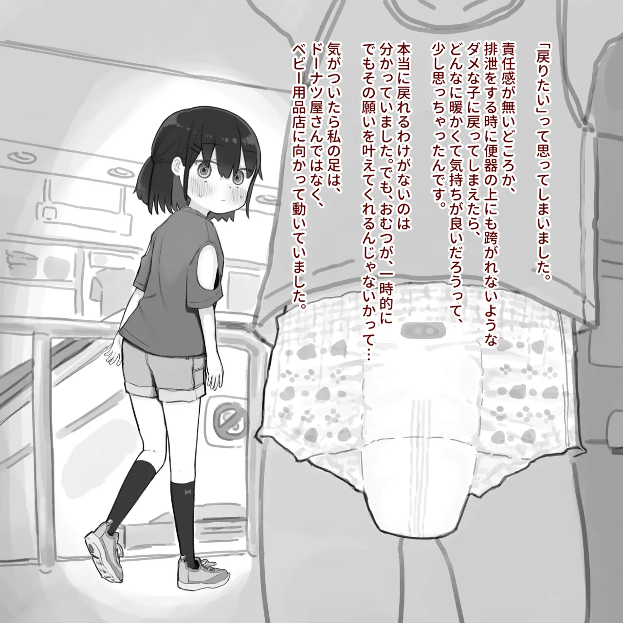 Omutsu ni Akogareta Onnanoko I Girl longed for diapers #1 page 3 full