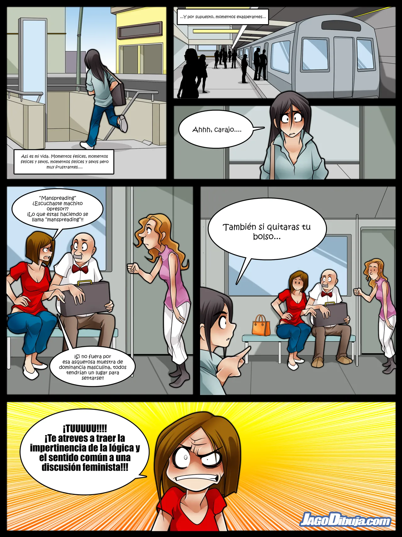 Living With HipsterGirl and GamerGirl Web-Comic page 7 full