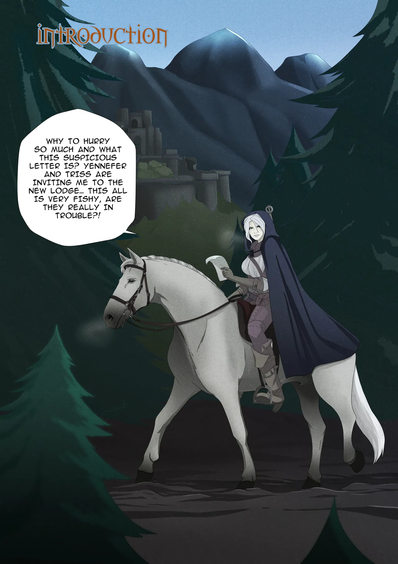 Witcher A new business of sorceresses page 2 full