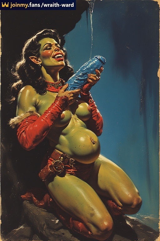Orc Girl With Big Dildos 70s Style Vintage Porn page 2 full