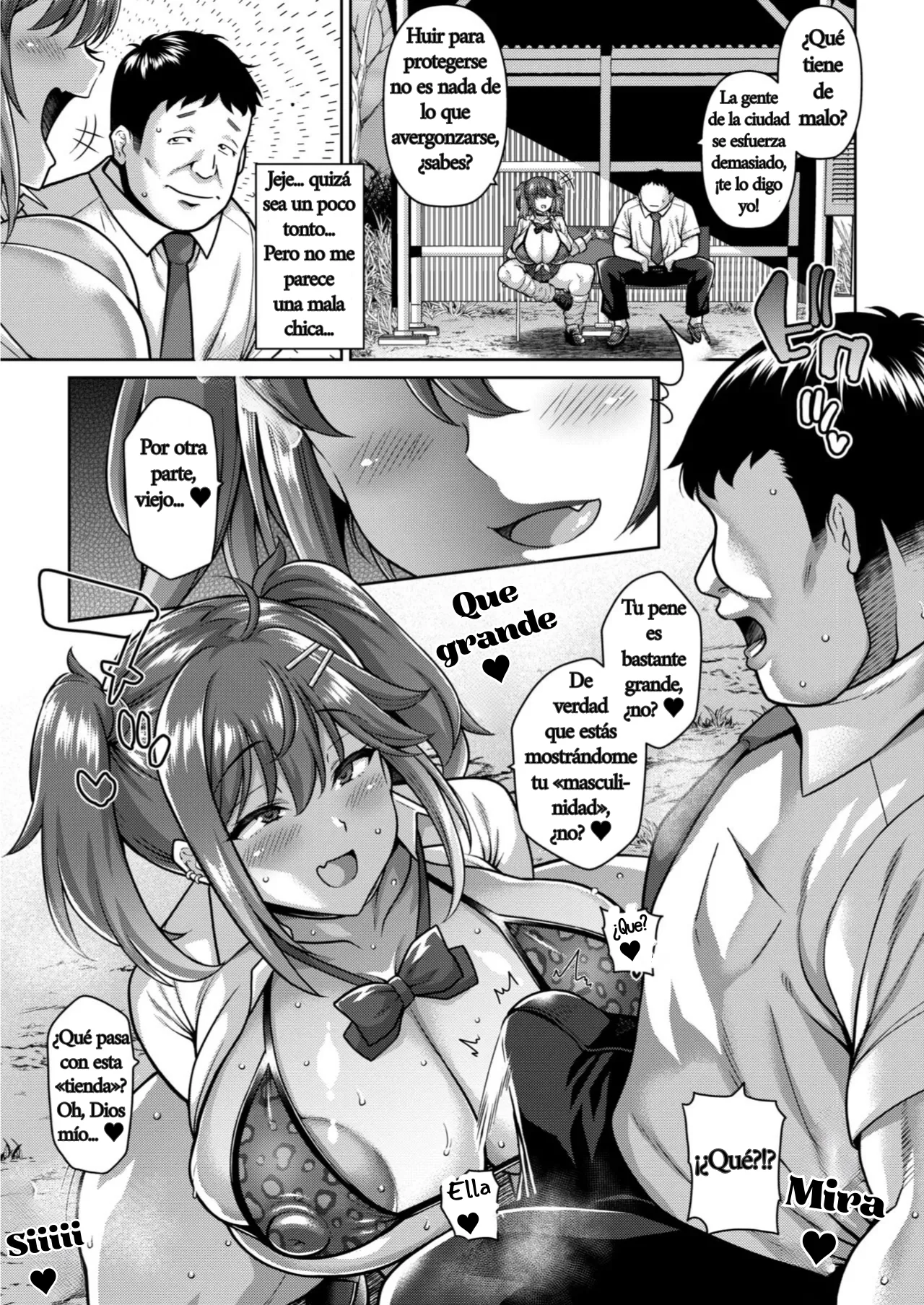 Bitch in the Bus Stop!｜Una Perra en la parada de áutobus page 4 full