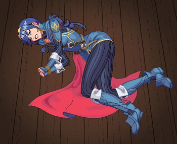 Lucina fucked by futa Robin cover