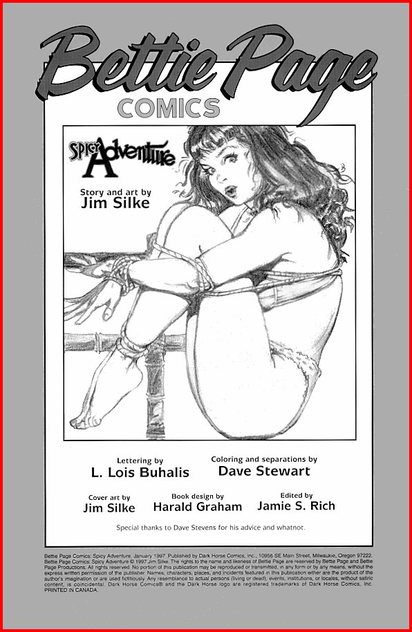 Bettie Page - Spicy Adventure page 2 full