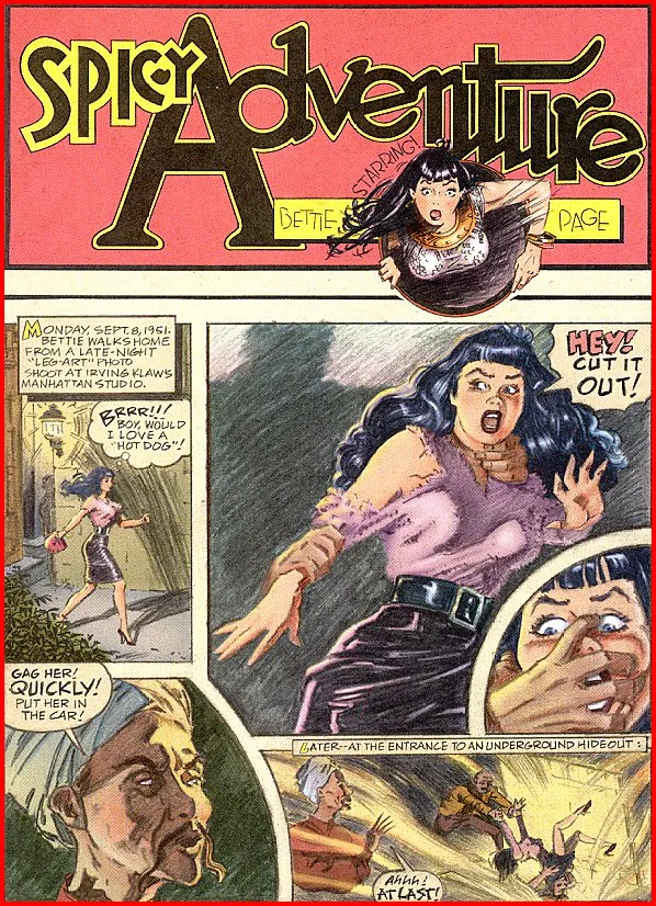Bettie Page - Spicy Adventure page 3 full