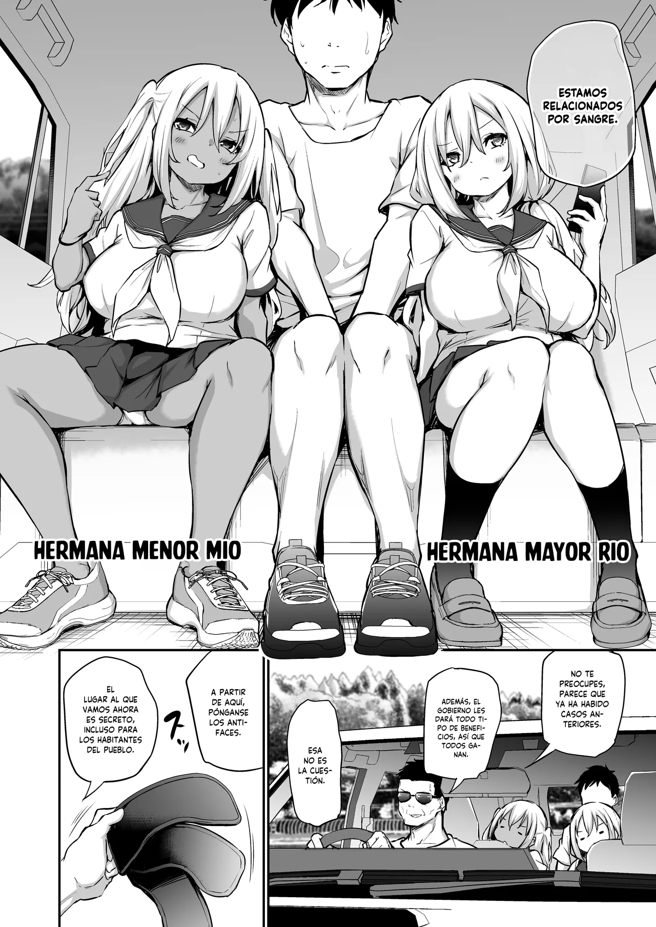 Imouto-tachi o Haramasenai to Derarenai Mura | Un Pueblo del que no Puedo Salir a Menos que Embarace a Mis Hermanas page 3 full