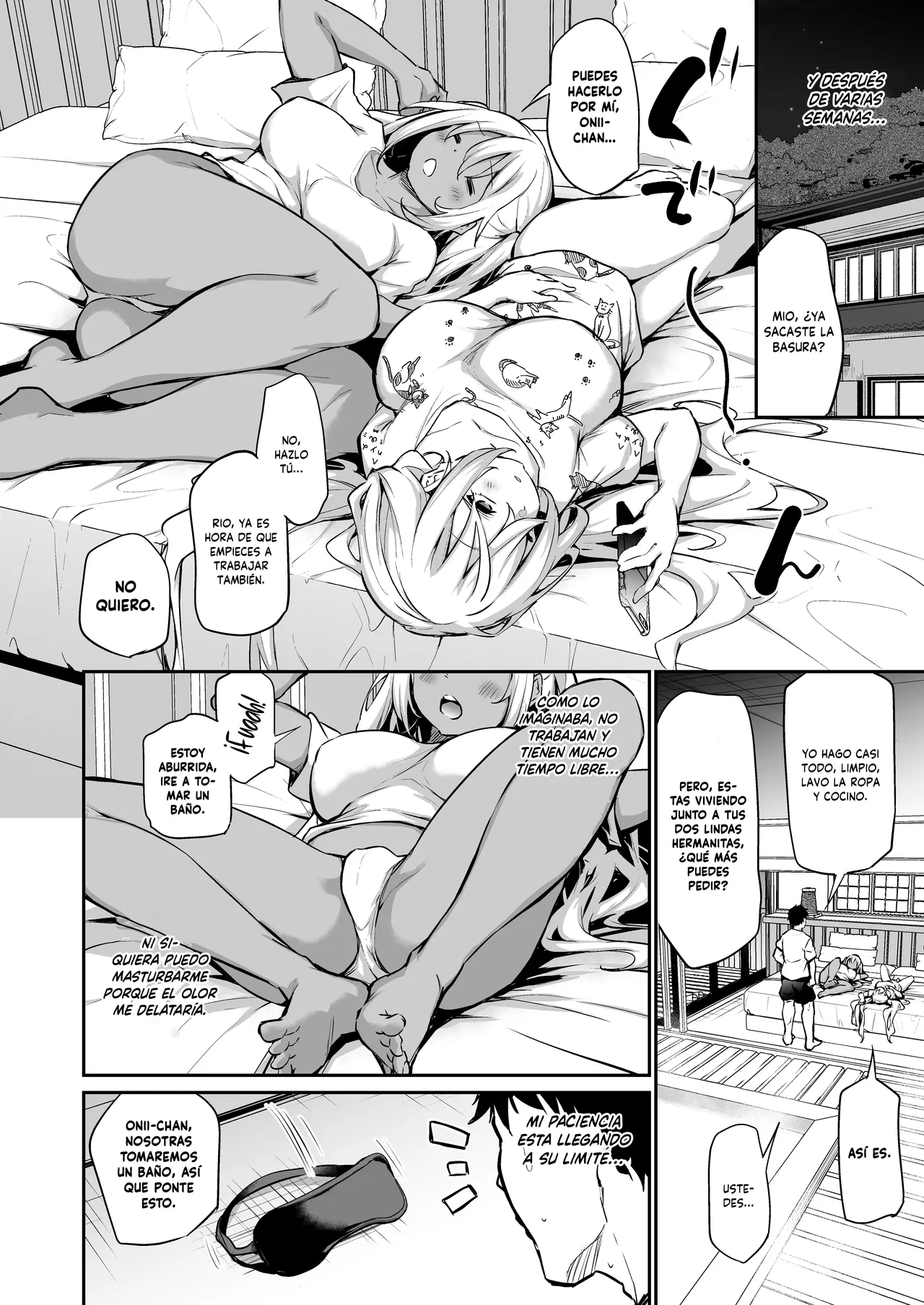 Imouto-tachi o Haramasenai to Derarenai Mura | Un Pueblo del que no Puedo Salir a Menos que Embarace a Mis Hermanas page 7 full
