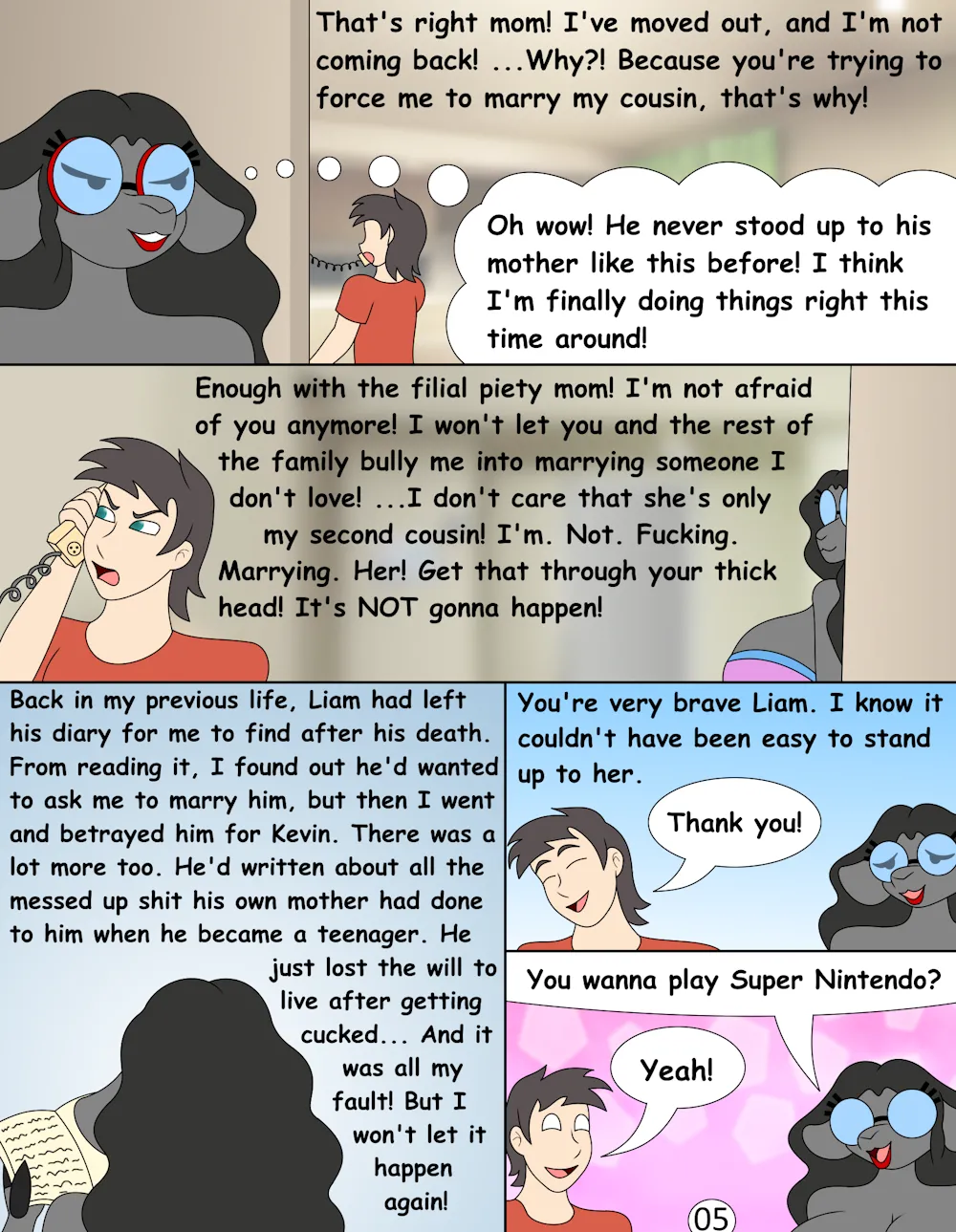 The Cuck Hating Sheep 1995  In Progress page 6 full