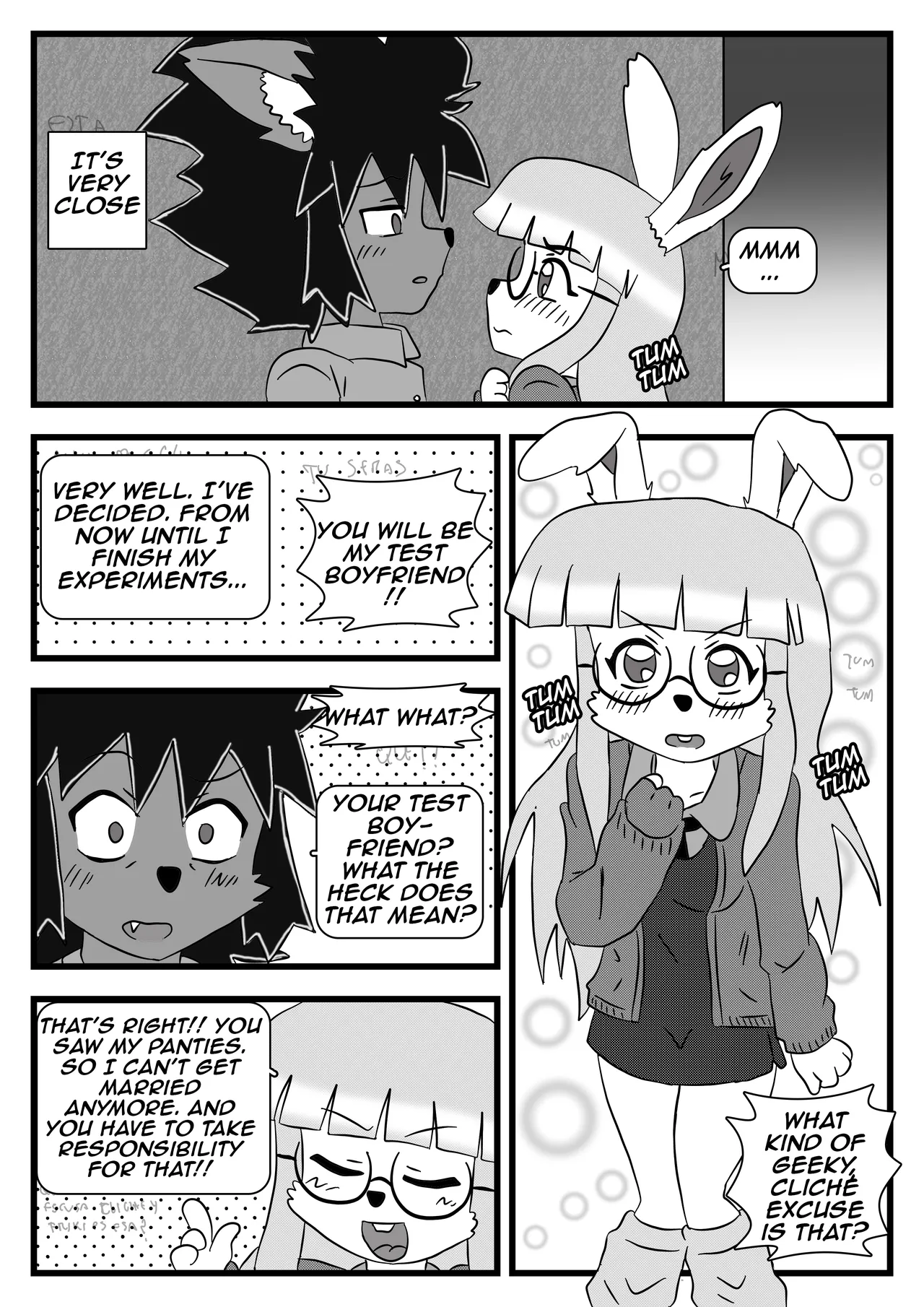 The Test Boyfiend and the Romanitc Nerd page 9 full
