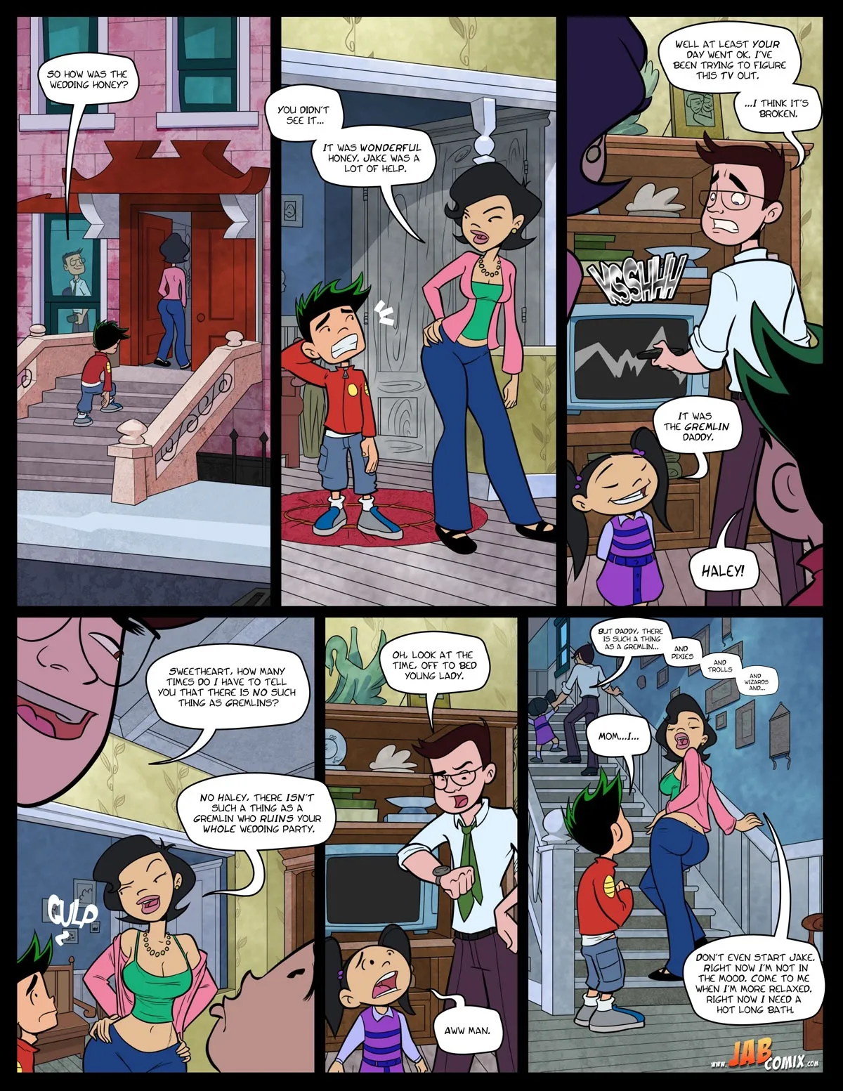 Americunt Dragon #1-5 page 2 full