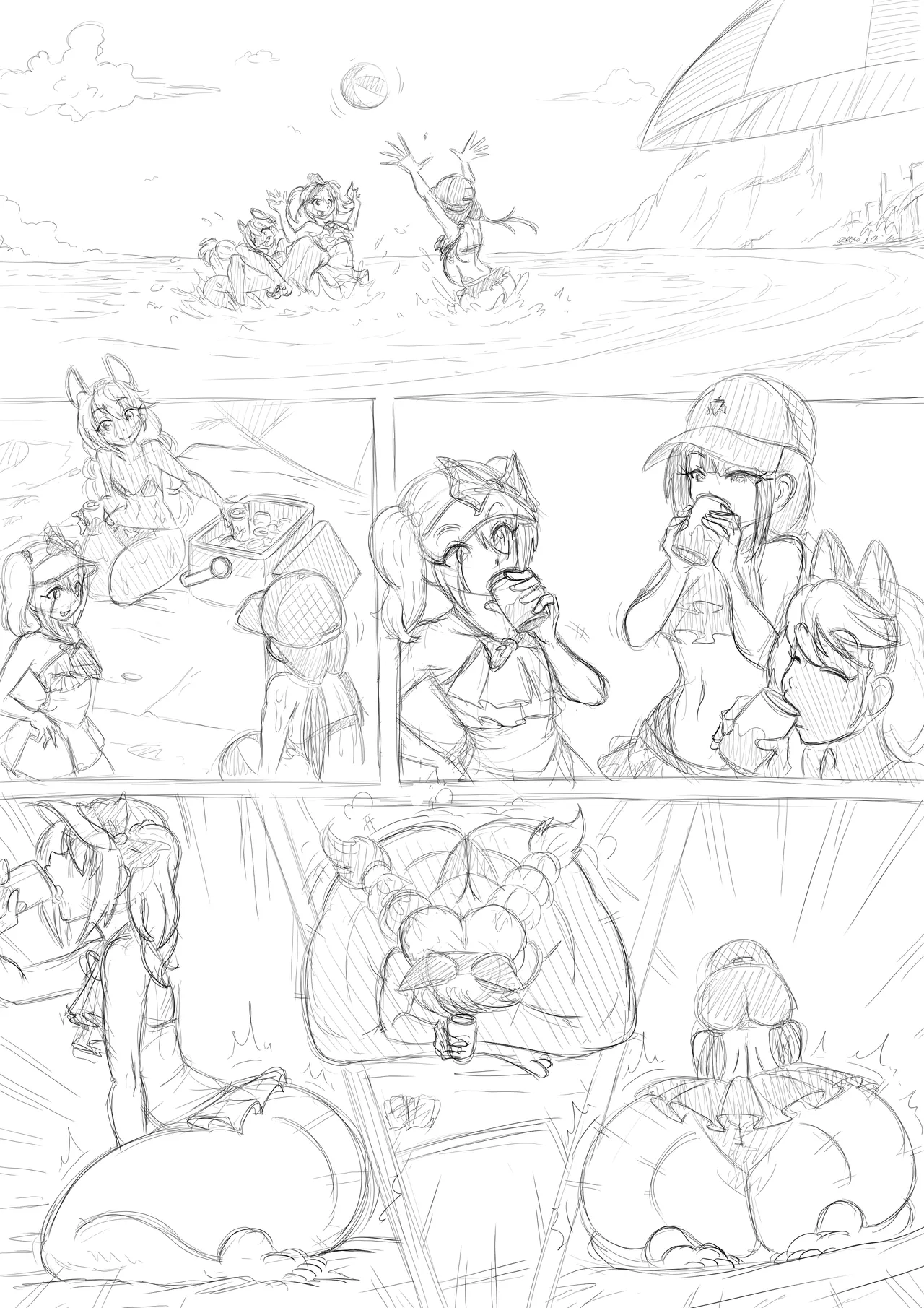 Natsumemetalsonic Commisions. page 5 full