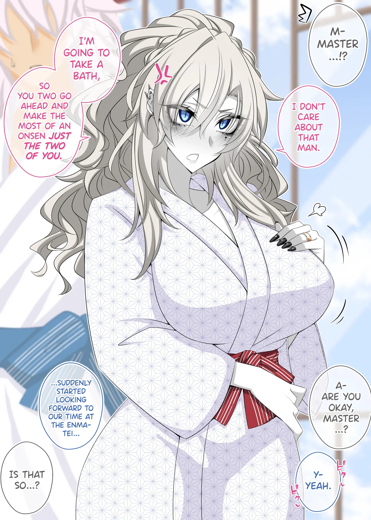『Kriemhild and Pure Love NTR Cheating Erotica: Enma-tei Cheating Trip』 page 7 full