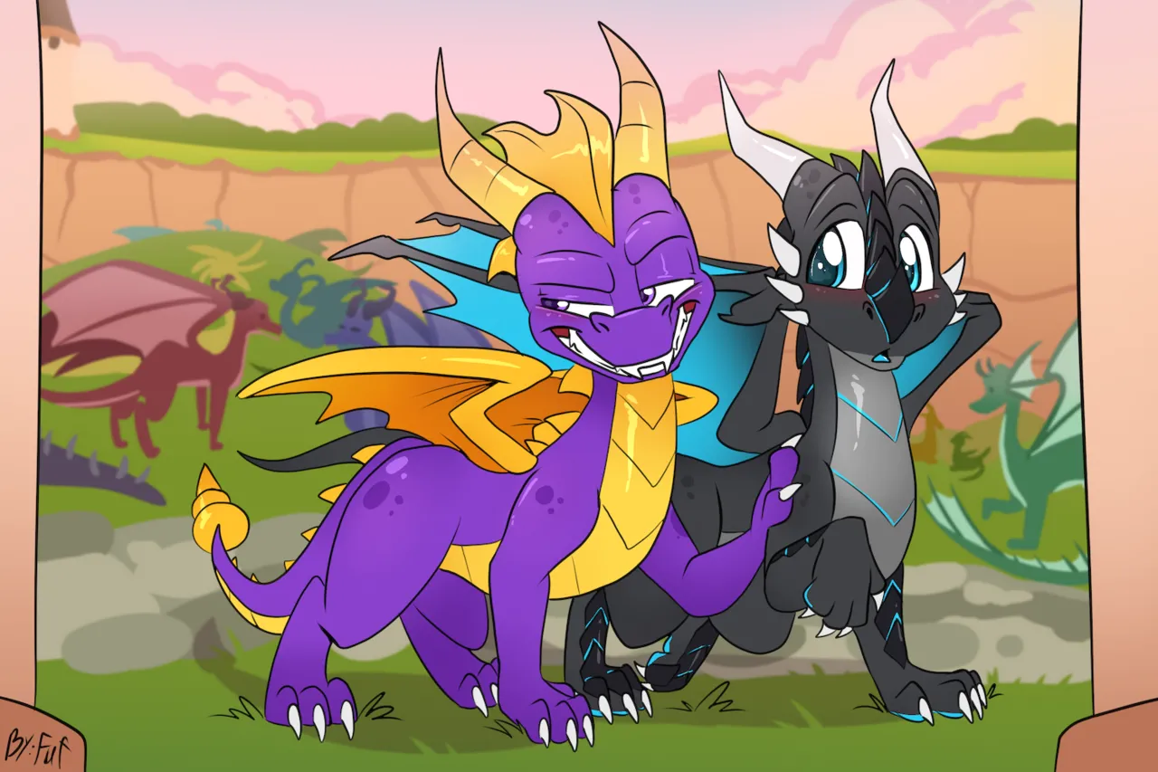 Spyro's Slut page 1 full