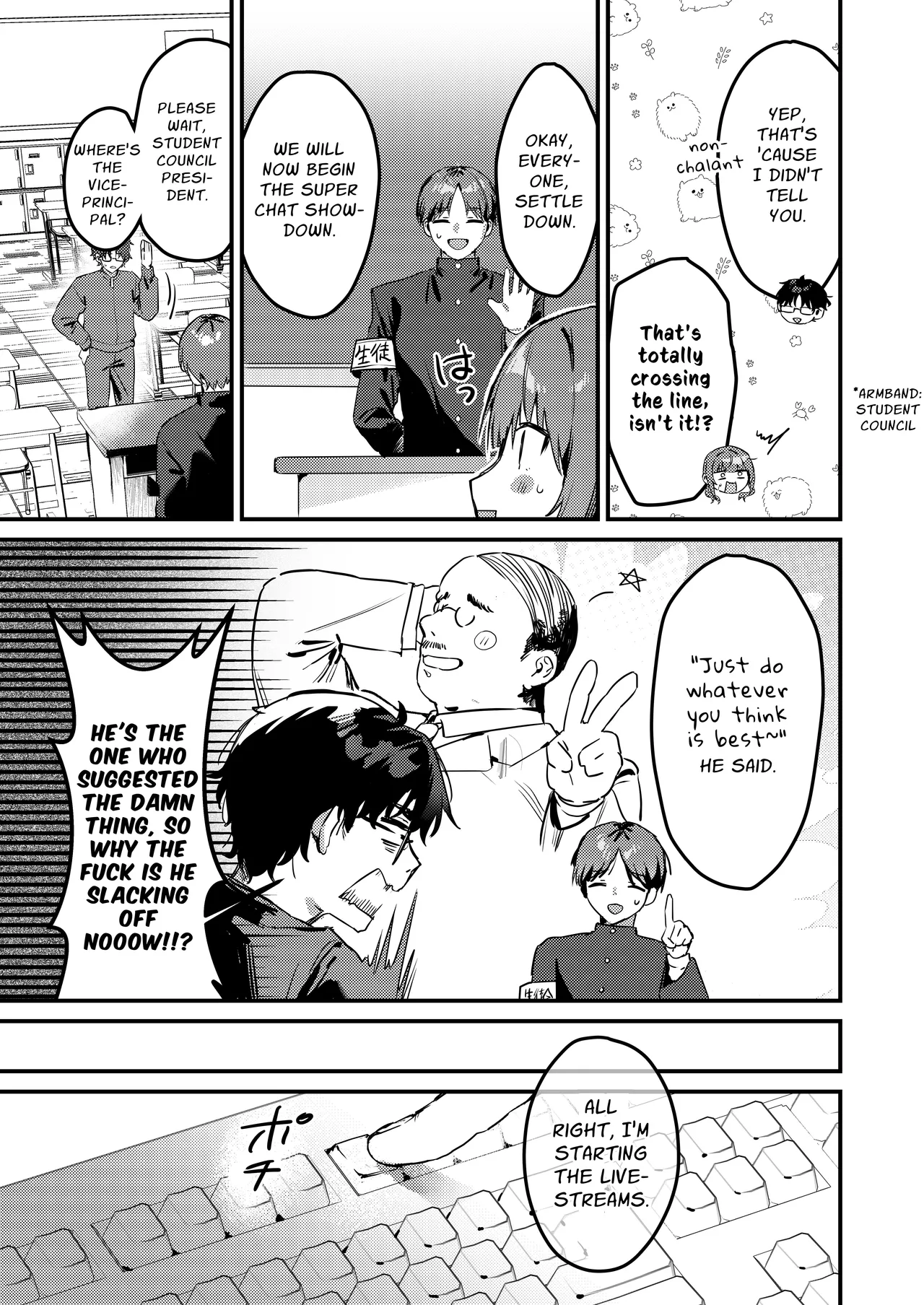 Watashi ga Haishin de Porori Shichau tte Uso Desu yo ne!? | It's Not True That My Breasts Will Be Exposed During The Live Stream, Right!? page 10 full