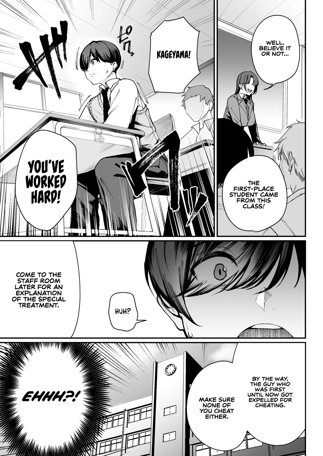 "Tokutai" Sei ni Natta node, Shouwaru Gal o Shimei Shimasu! -Itsumo Tsukue ni Ketsu o Nosetekuru Umezu-san- | Now That I’m a 'Special Treatment' Student, I’ll Choose the Ill-natured Gyaru! -Umezu-san, Who Always Puts Her Ass on My Desk- page 6 full