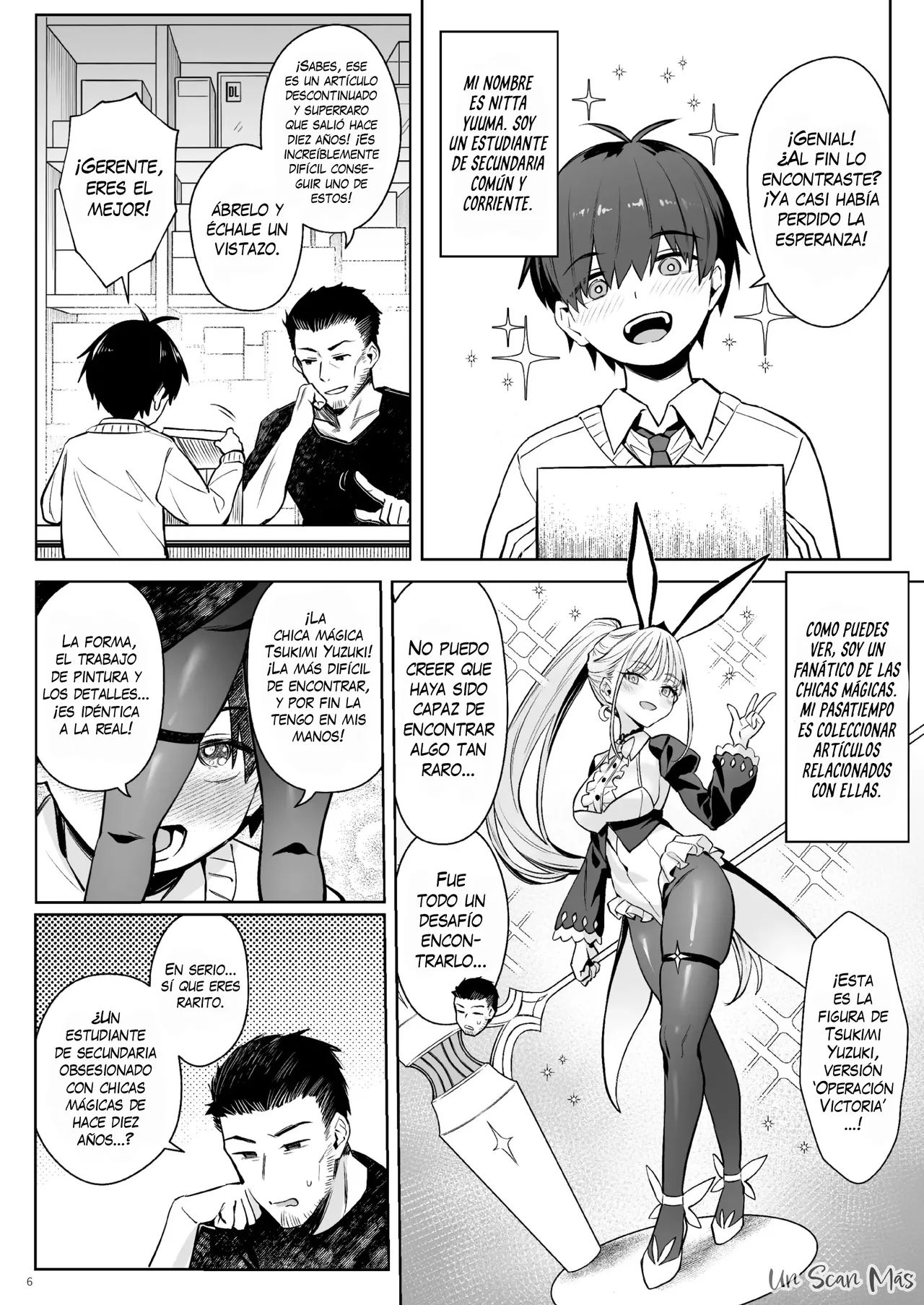 Moto Mahou Shoujo no Kazoku Banashi Tsuki｜La Historia Familiar de la Ex Chica Mágica Tsuki page 4 full