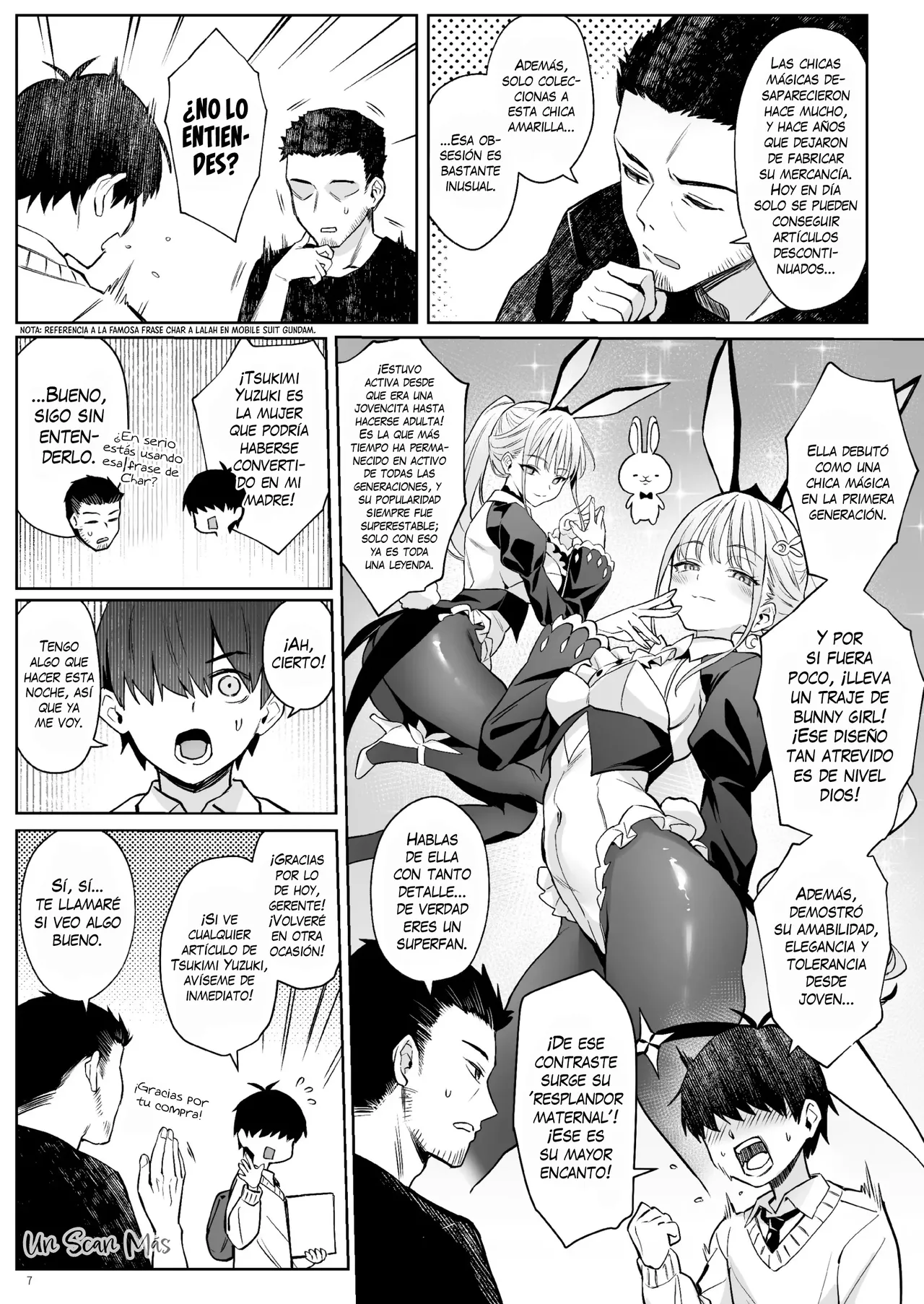 Moto Mahou Shoujo no Kazoku Banashi Tsuki｜La Historia Familiar de la Ex Chica Mágica Tsuki page 5 full