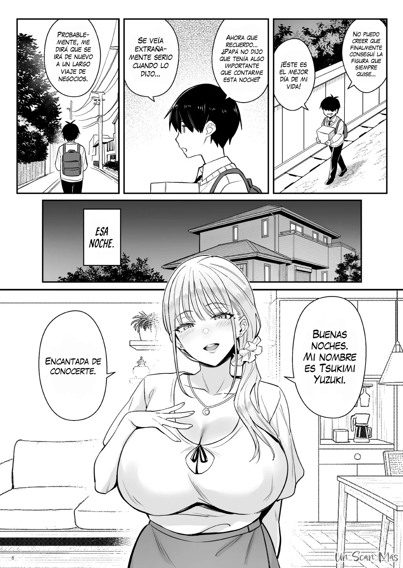 Moto Mahou Shoujo no Kazoku Banashi Tsuki｜La Historia Familiar de la Ex Chica Mágica Tsuki page 6 full