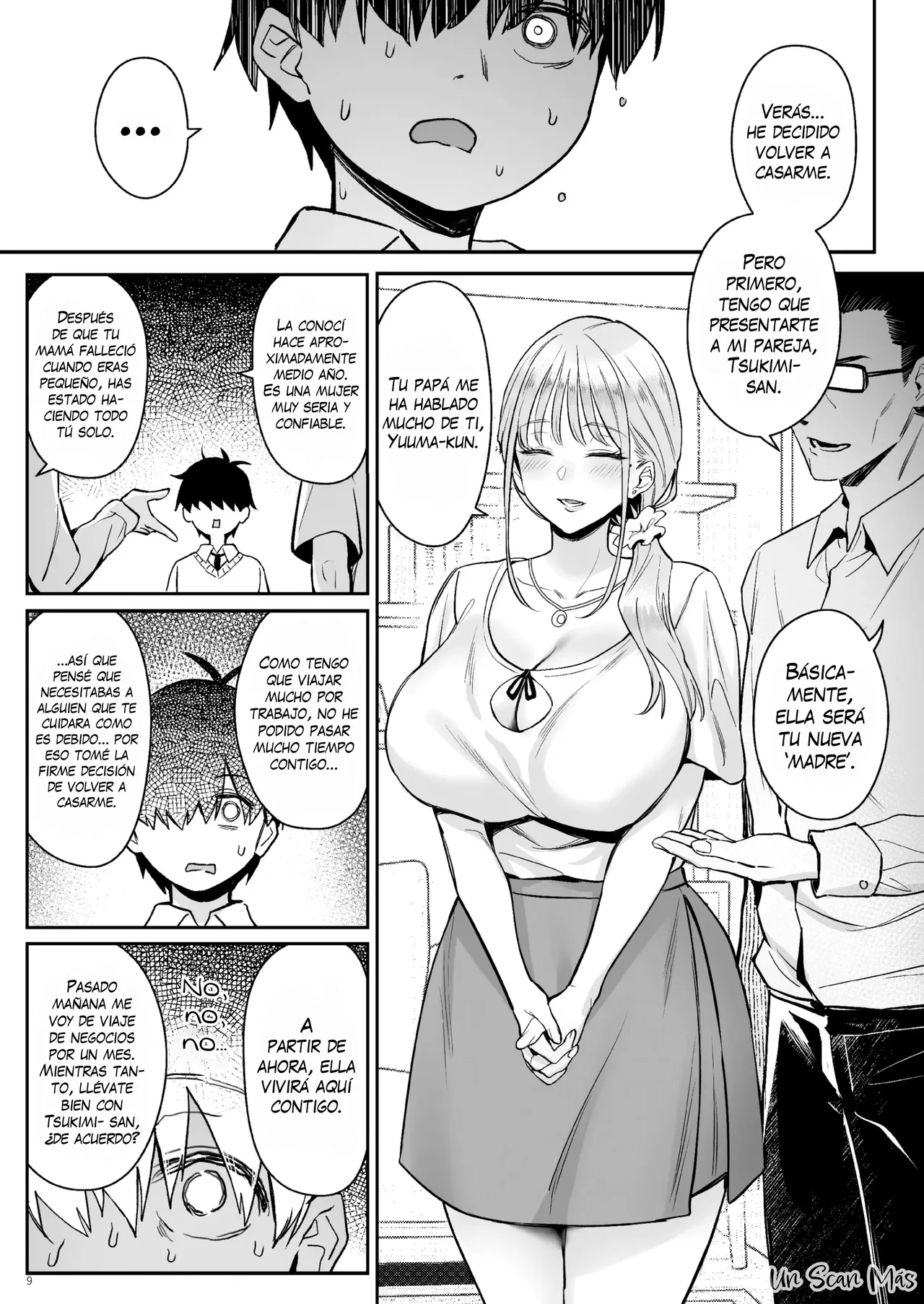 Moto Mahou Shoujo no Kazoku Banashi Tsuki｜La Historia Familiar de la Ex Chica Mágica Tsuki page 7 full