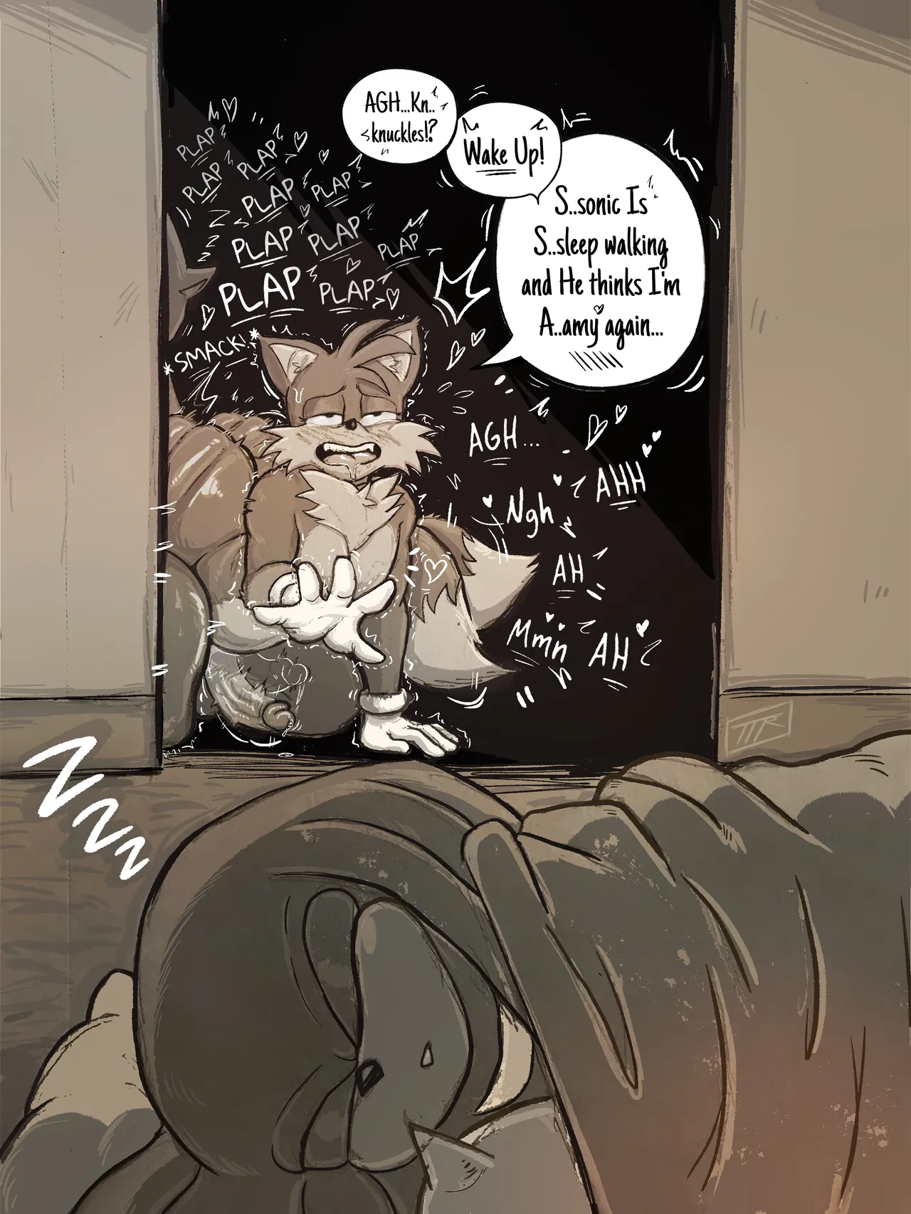 Tails's Big Sleepover page 1 full