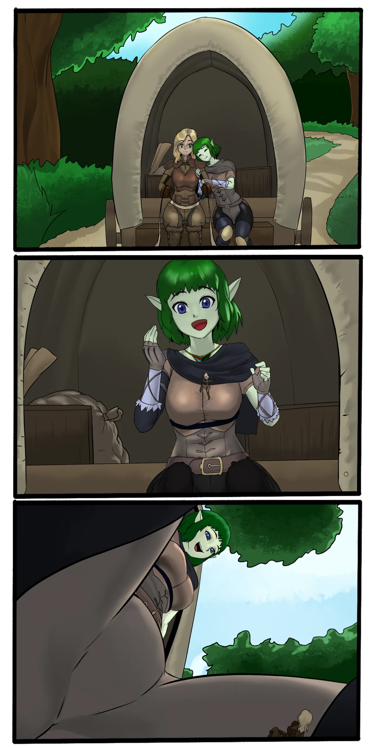 Shrunk By a Elf page 1 full
