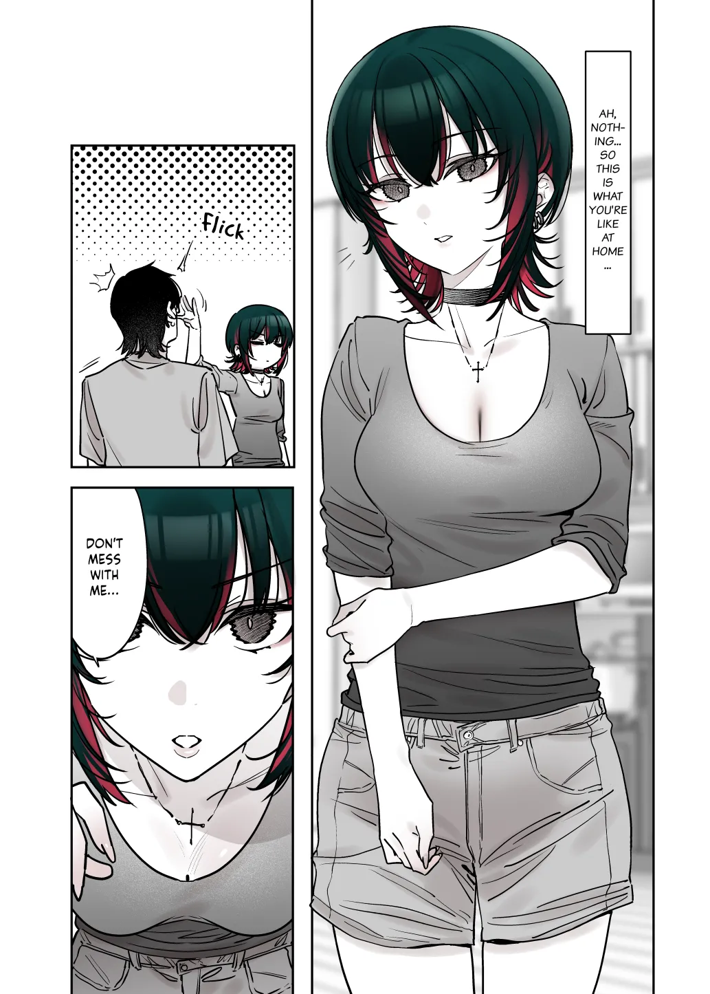 Mechakucha Jiraippoi kedo Ne wa Yasashisouna Ko 3 | Serious Land Mine Vibes but Deep Down She Seems Sweet 3 page 9 full