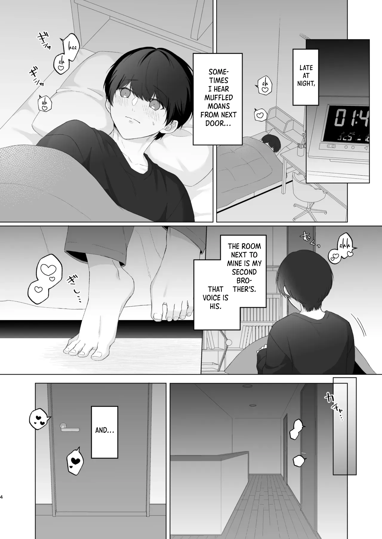 San Kyodai de Nakayoshi Etchi Chinan Ukete page 4 full
