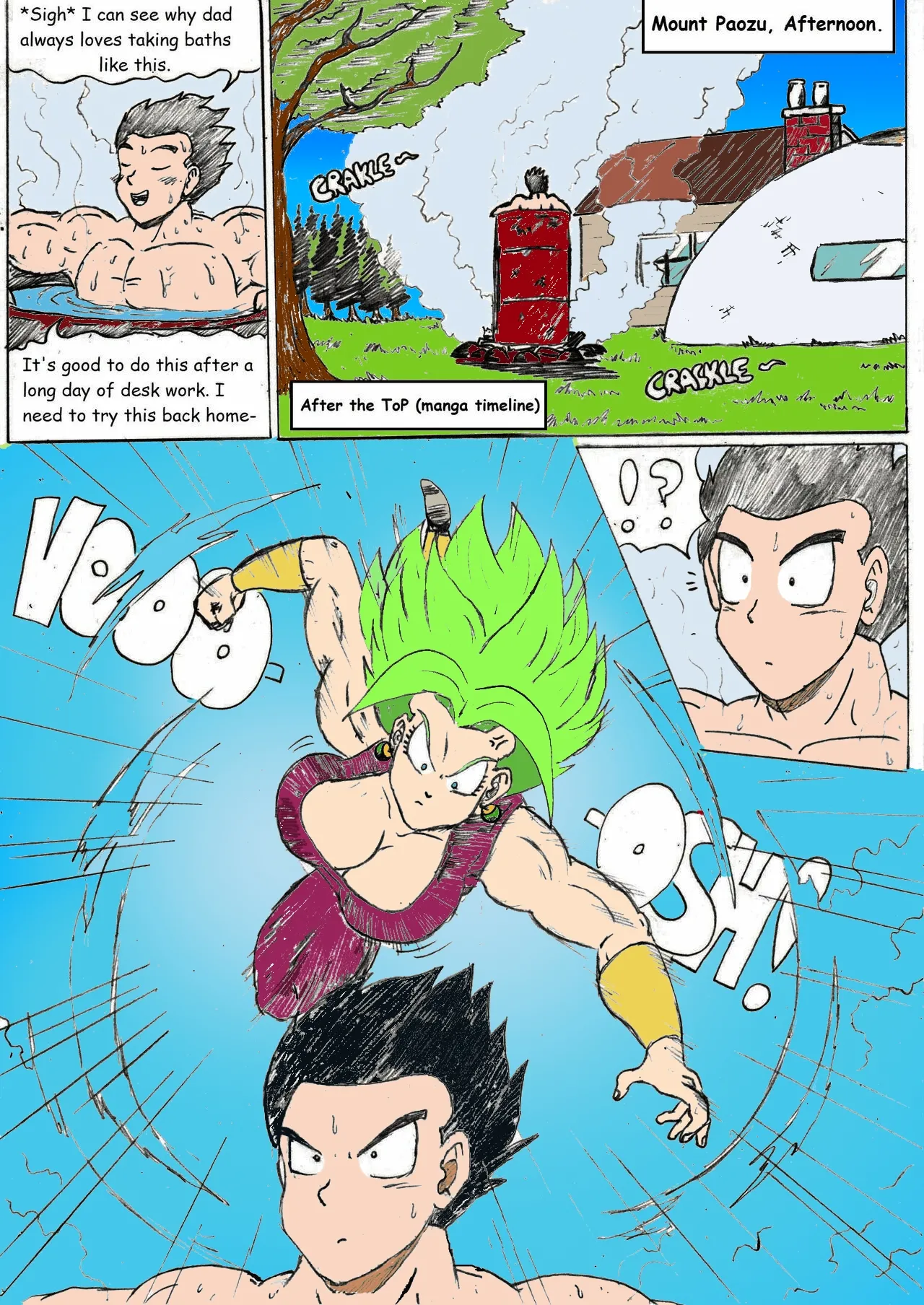 TheWriteFiction Rematch - Gohan x Kefla page 3 full