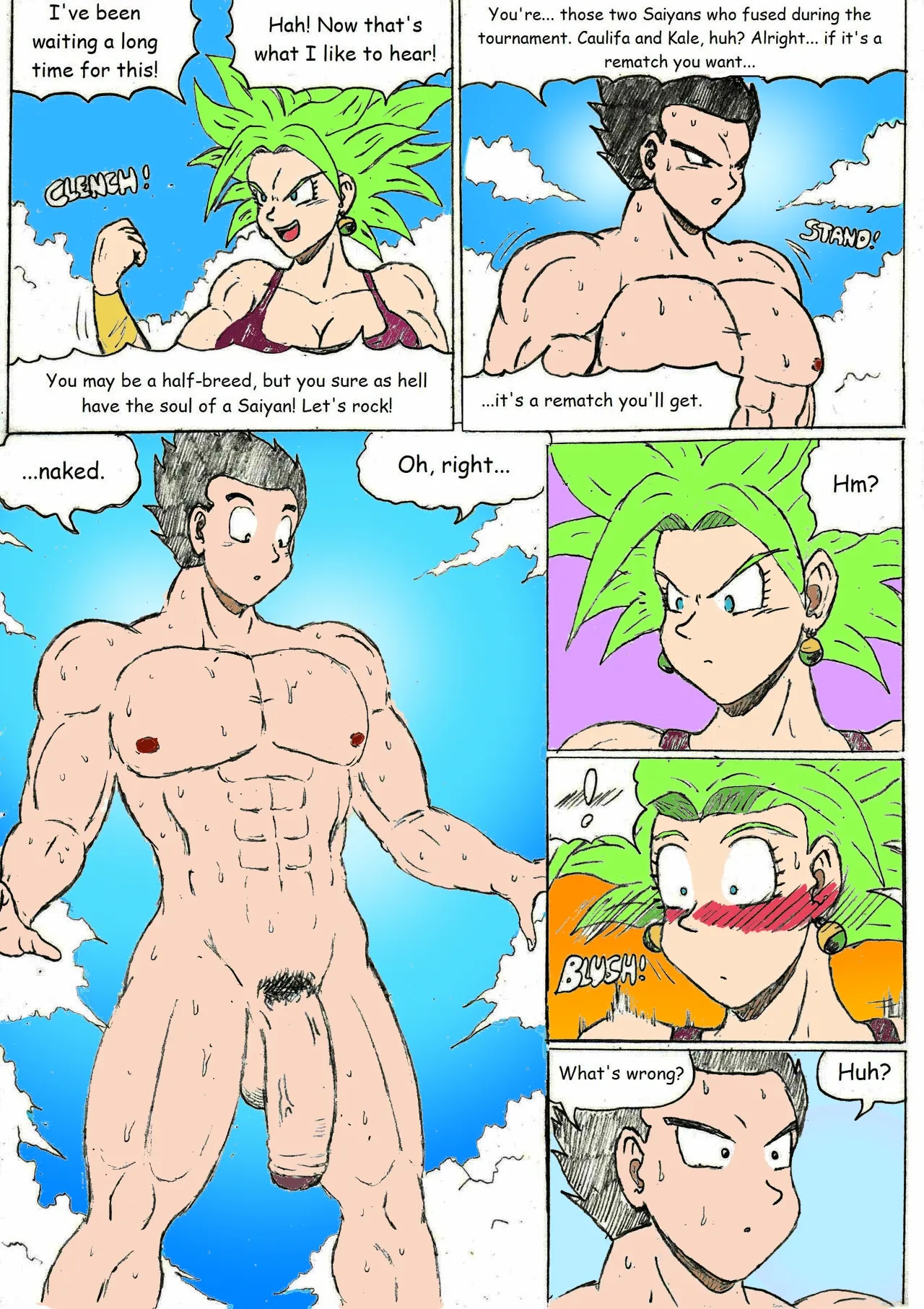 TheWriteFiction Rematch - Gohan x Kefla page 5 full