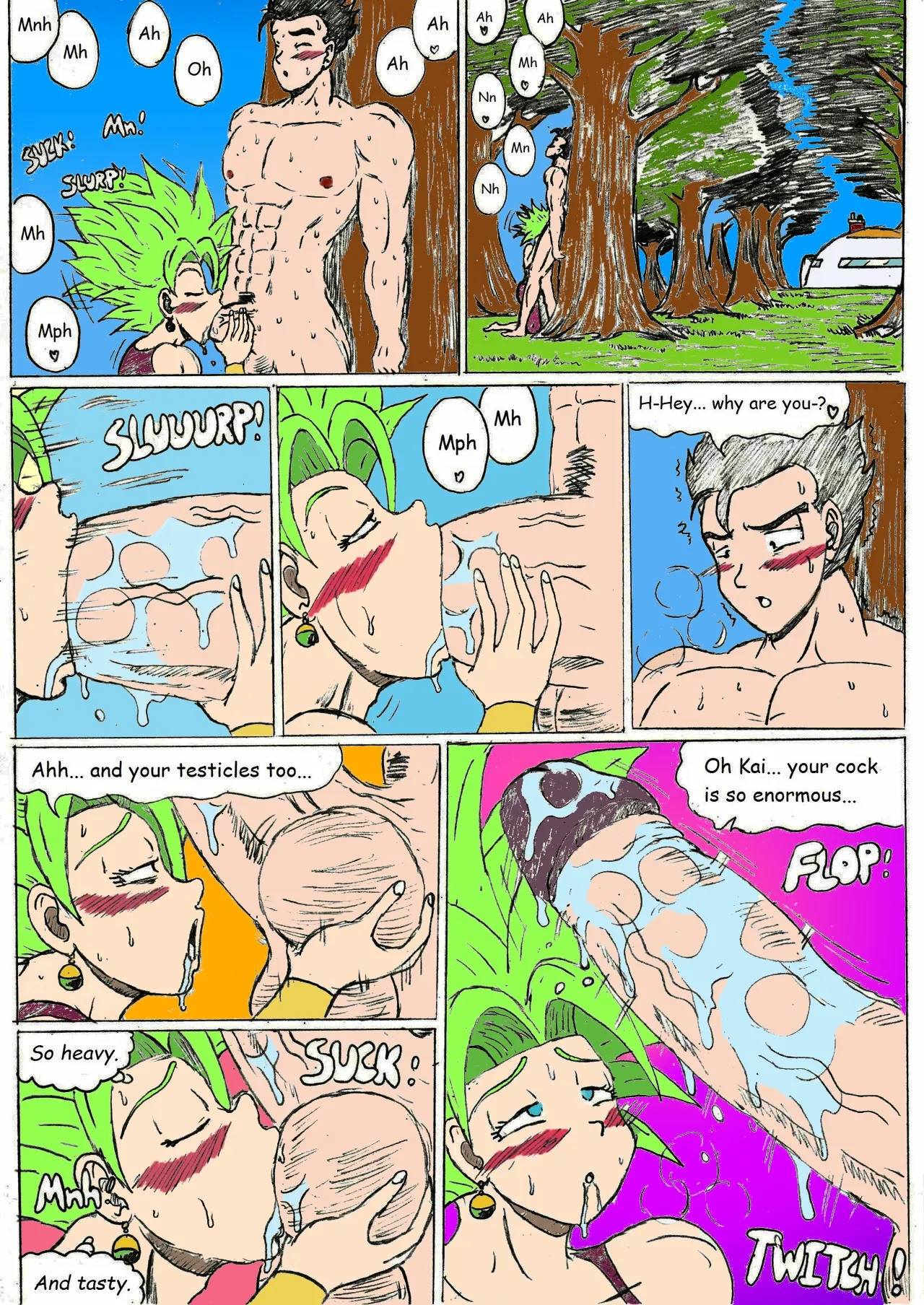 TheWriteFiction Rematch - Gohan x Kefla page 7 full