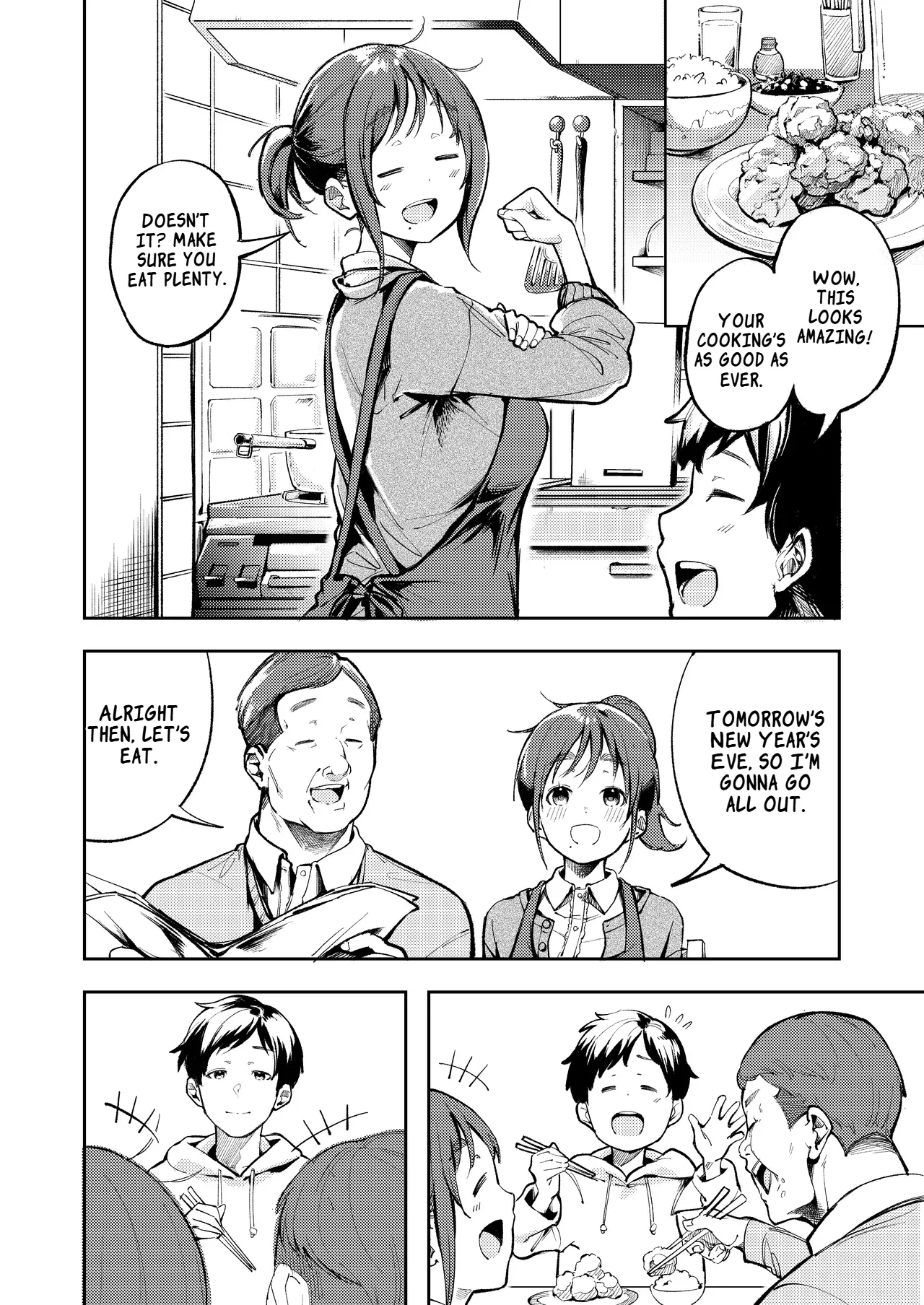 Hisashiburi ni Kisei Shitara Osananajimi ga Chichi ni Dakareteta | When I Returned Home After a Long Time, My Childhood Friend Was Being Taken by My Father page 8 full