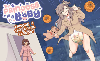 The Princess is a Baby Volume 4 cover