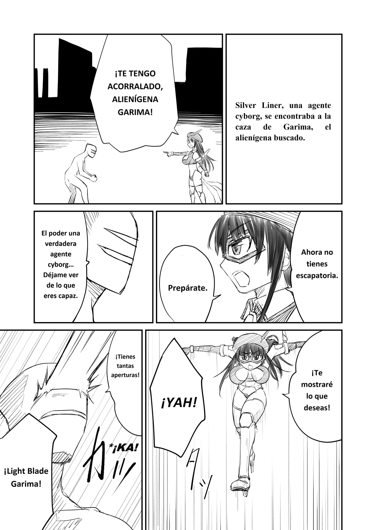 SILVER RAINA Battle 3 page 1 full