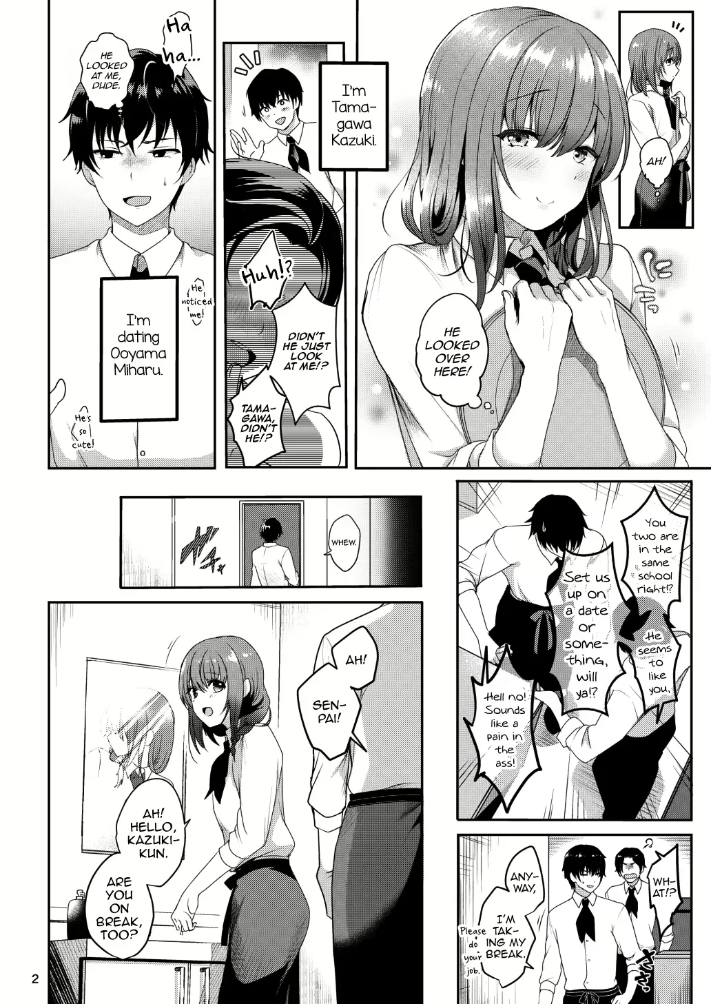 Senpai No Oppai Complete page 6 full