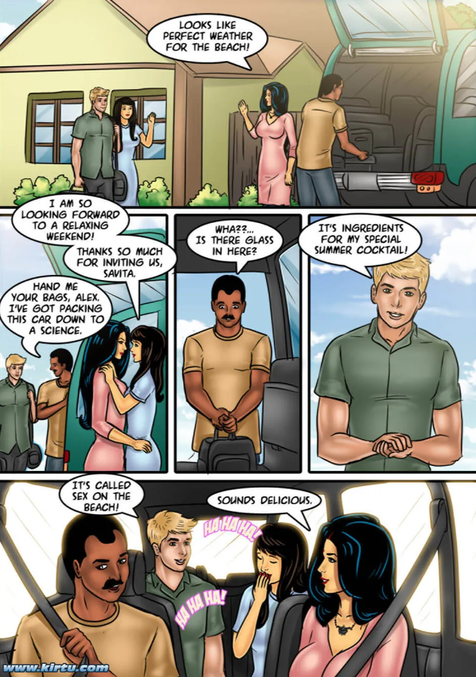 Savita Bhabhi Episode 61 Sex on the Beach page 2 full