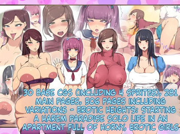 -Ero Ero Heights- A Harem Paradise for the Single Guy: Start Living in an Apartment Full of Horny Girls cover