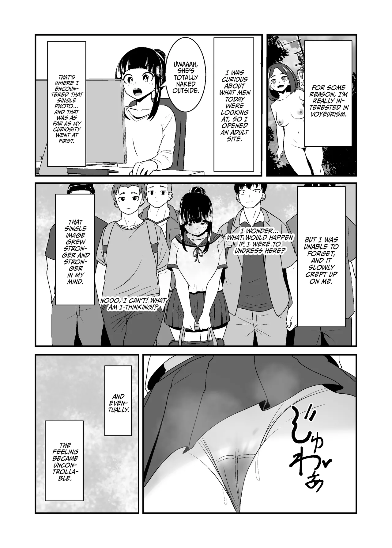 Roshutsu Shoujo no Gakkou no Kaidan | An Exhibitionist Girl's Tales of Pleasure page 5 full