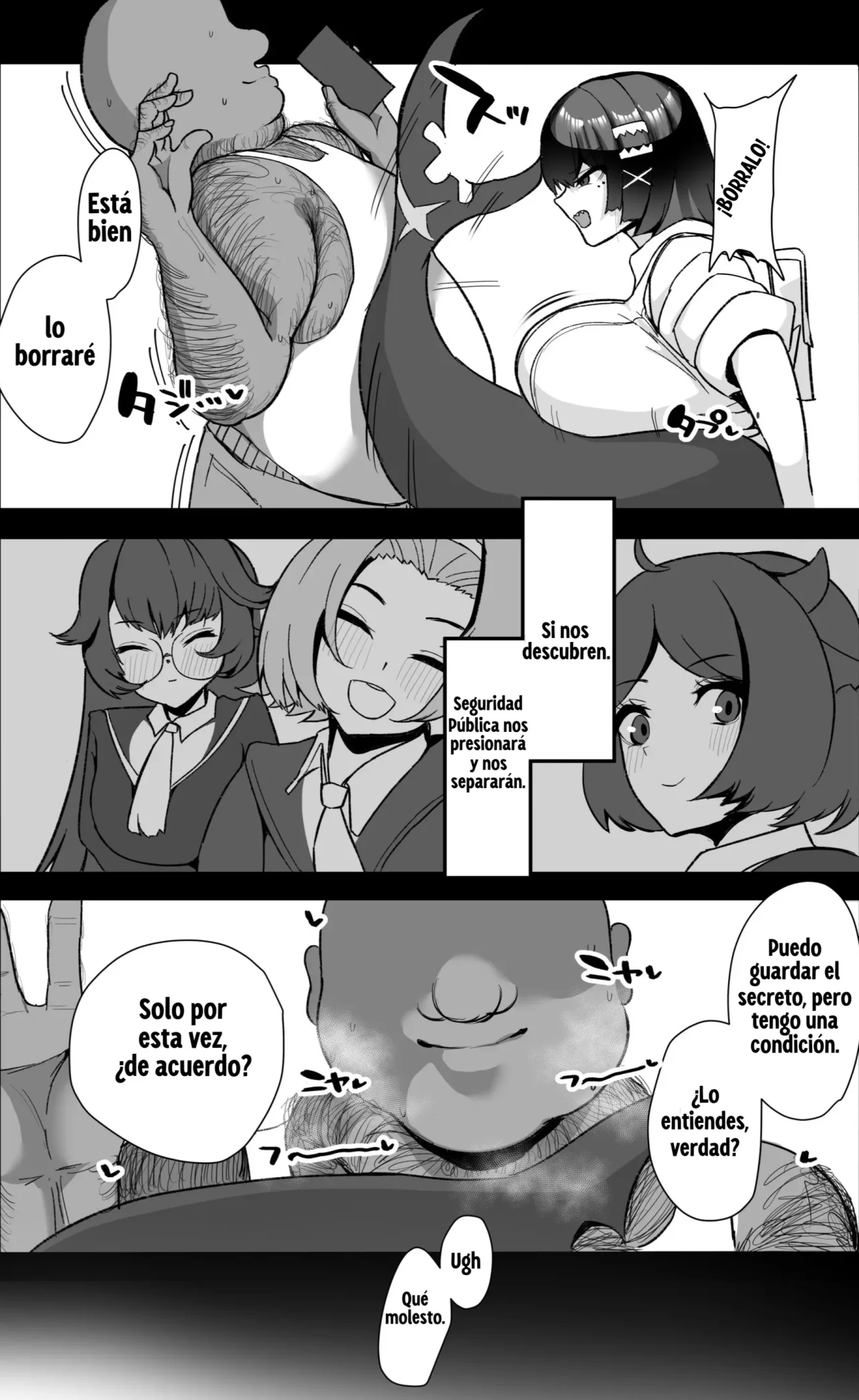 Ellen to Kitanai Oji-san Seishori Agen｜Ellen y el viejo asqueroso׃ Agente de alivio sexual page 6 full