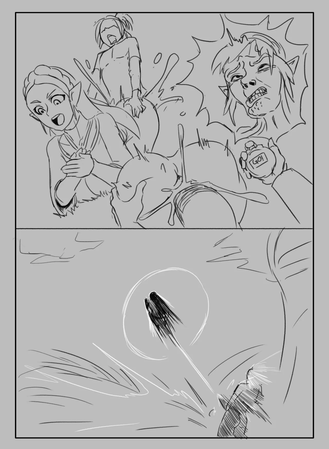 Time Stop Comic page 3 full