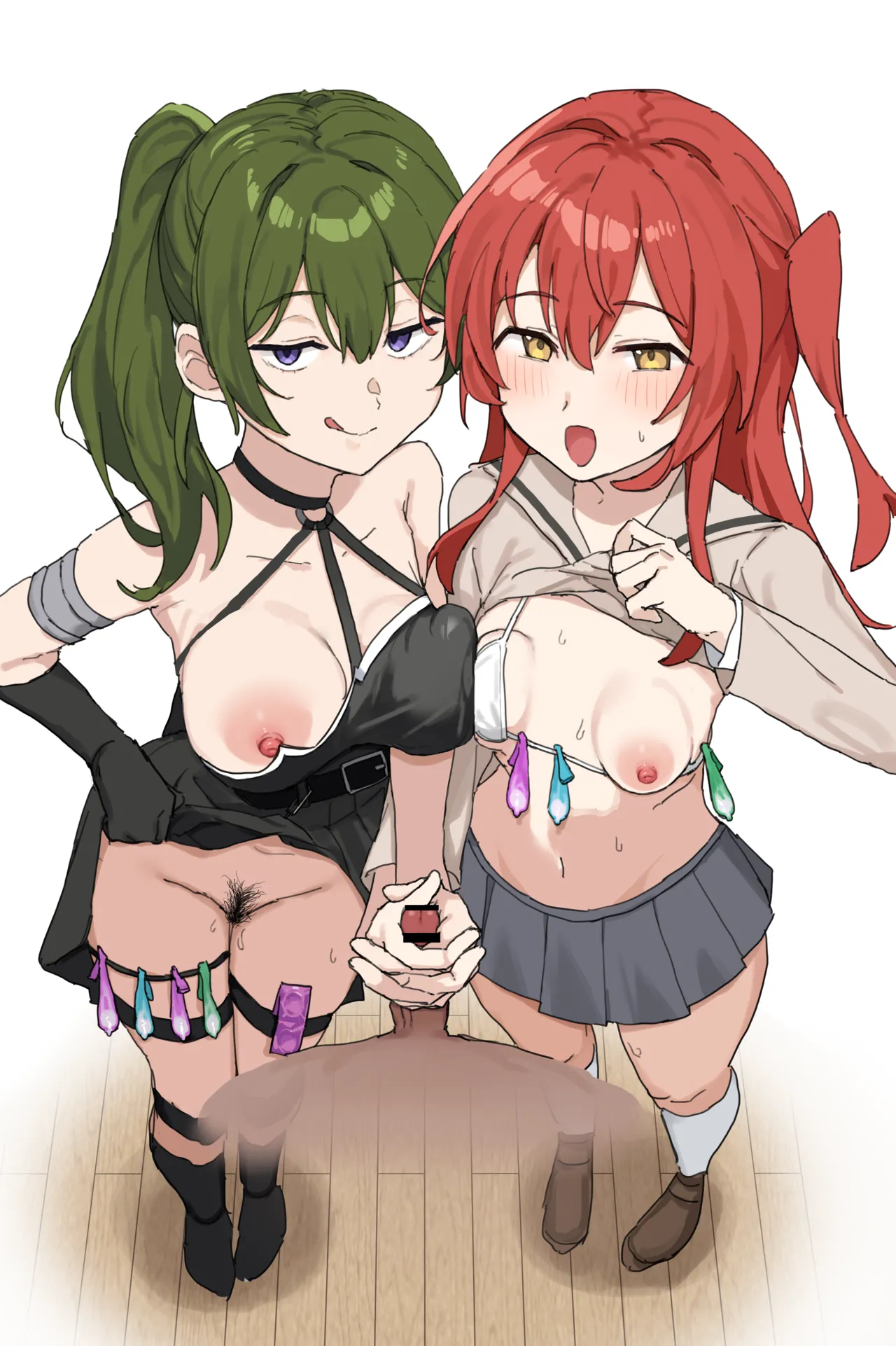 喜多ちゃんとユーベルに手コキされる page 6 full