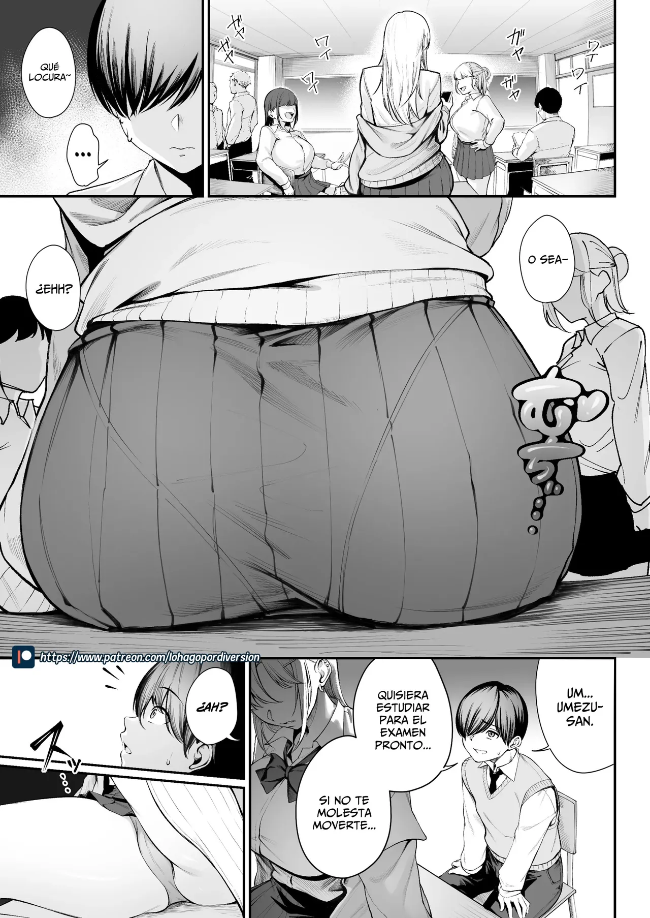 "Tokutai" Sei ni Natta node, Shouwaru Gal o Shimei Shimasu! -Itsumo Tsukue ni Ketsu o Nosetekuru Umezu-san- | Ahora que Soy un Estudiante de “Trato Especial”, ¡Elegiré a la Gyaru Insoportable! ~Umezu-san, que Siempre pone su Trasero en mi Escritorio~ page 2 full