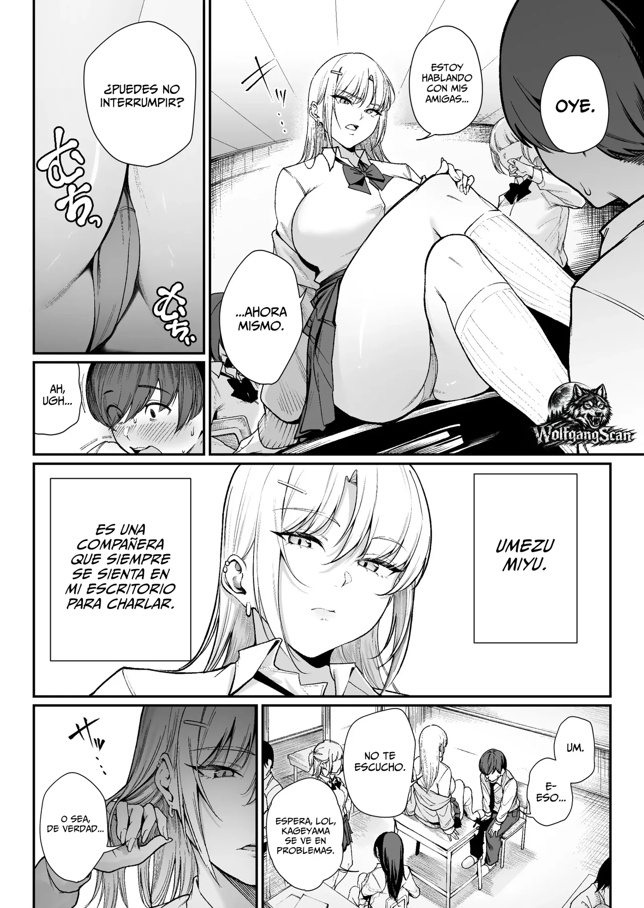 "Tokutai" Sei ni Natta node, Shouwaru Gal o Shimei Shimasu! -Itsumo Tsukue ni Ketsu o Nosetekuru Umezu-san- | Ahora que Soy un Estudiante de “Trato Especial”, ¡Elegiré a la Gyaru Insoportable! ~Umezu-san, que Siempre pone su Trasero en mi Escritorio~ page 3 full