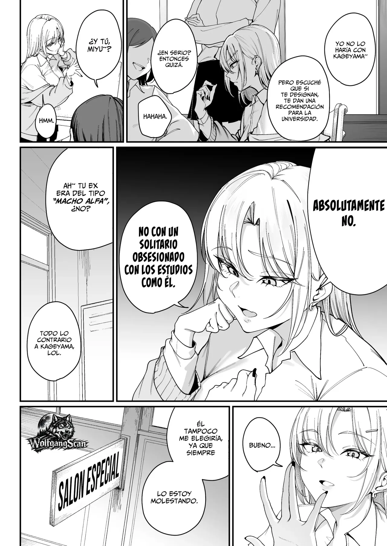 "Tokutai" Sei ni Natta node, Shouwaru Gal o Shimei Shimasu! -Itsumo Tsukue ni Ketsu o Nosetekuru Umezu-san- | Ahora que Soy un Estudiante de “Trato Especial”, ¡Elegiré a la Gyaru Insoportable! ~Umezu-san, que Siempre pone su Trasero en mi Escritorio~ page 9 full