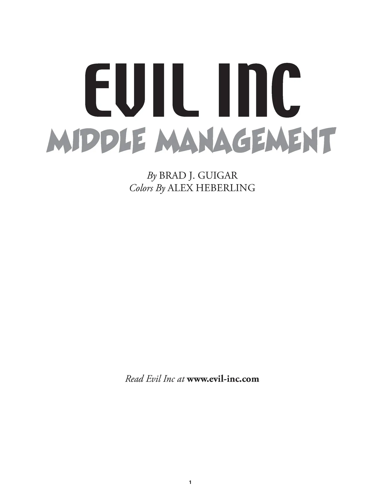 Evil Inc. After Dark Vol.4 - Middle Management page 2 full