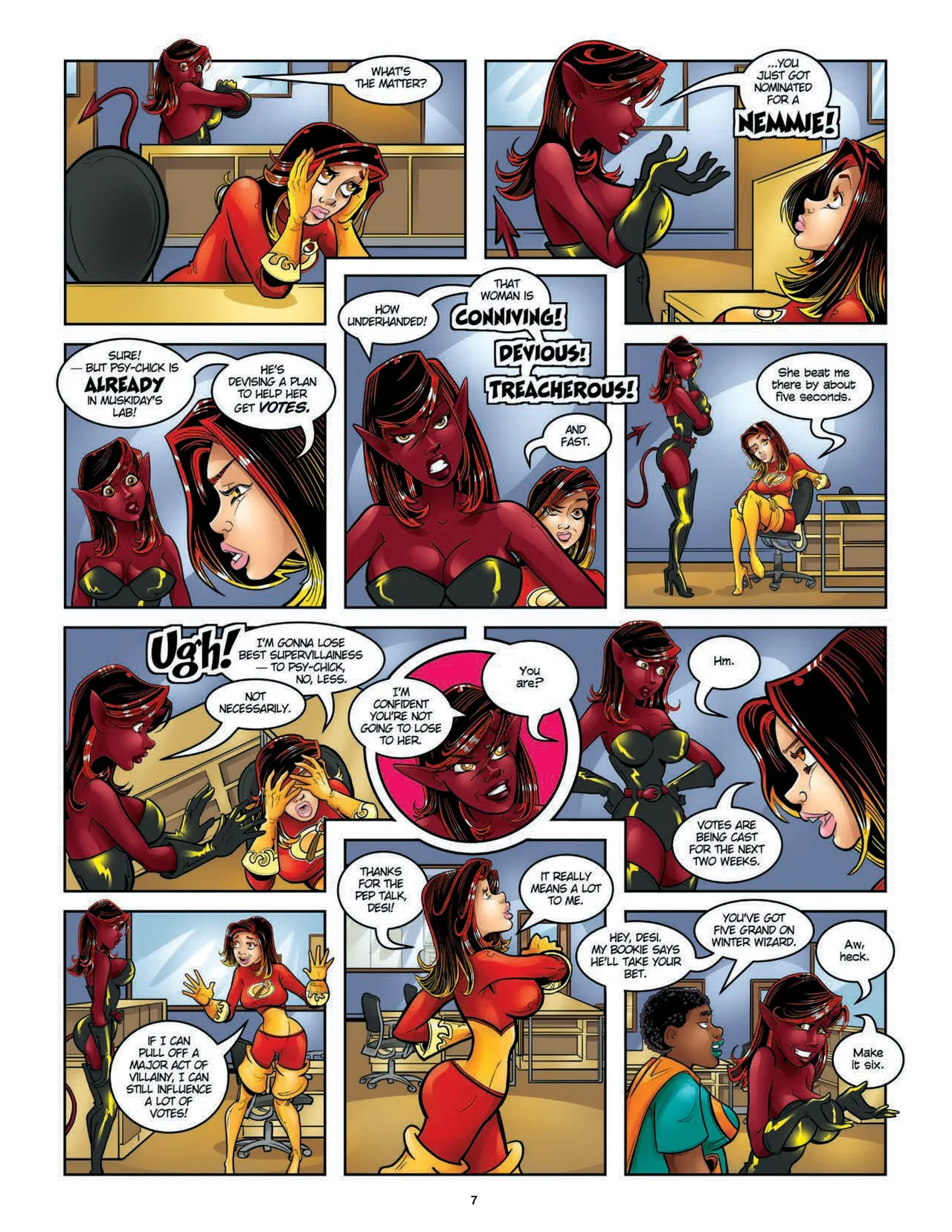 Evil Inc. After Dark Vol.4 - Middle Management page 8 full
