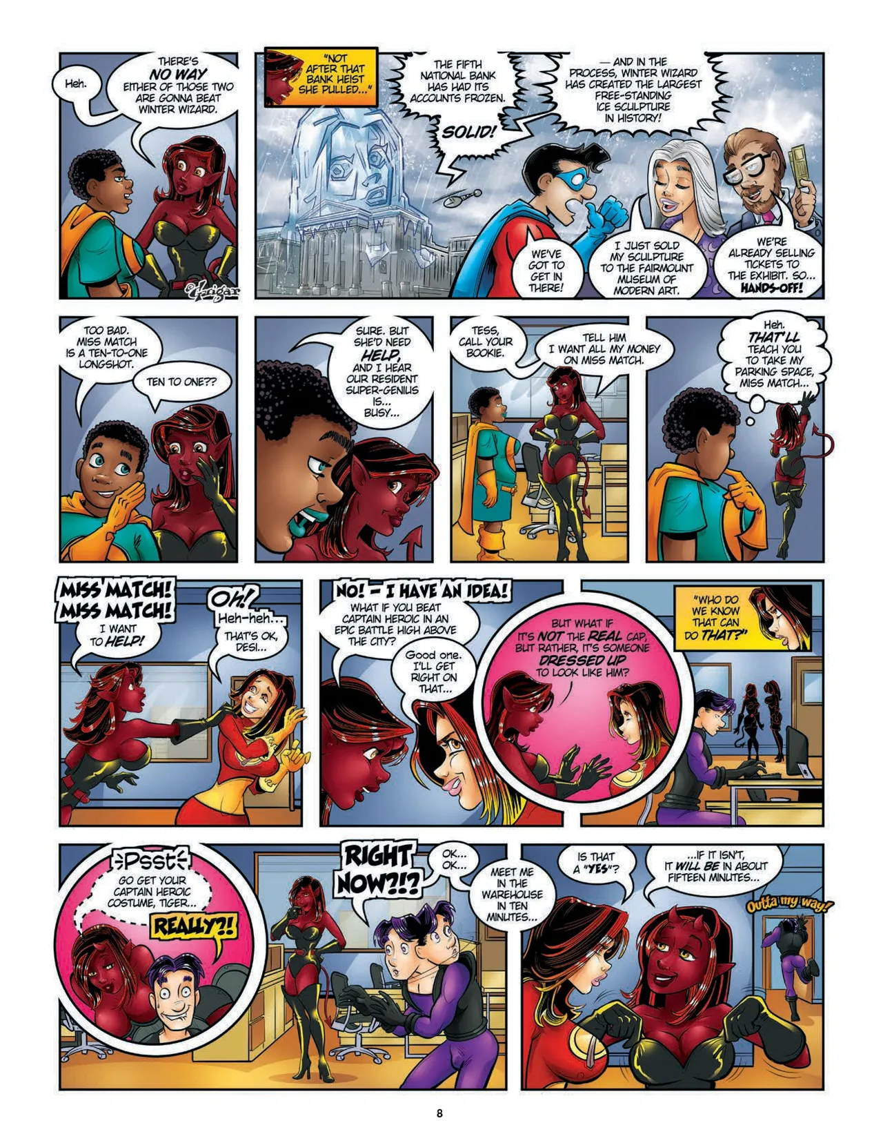 Evil Inc. After Dark Vol.4 - Middle Management page 9 full