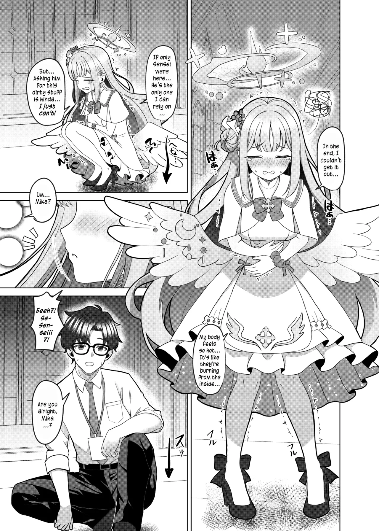 Kivotos no Hatsujouki Mika no Baai | The Case of Mika-in-Heat in Kivotos. page 7 full