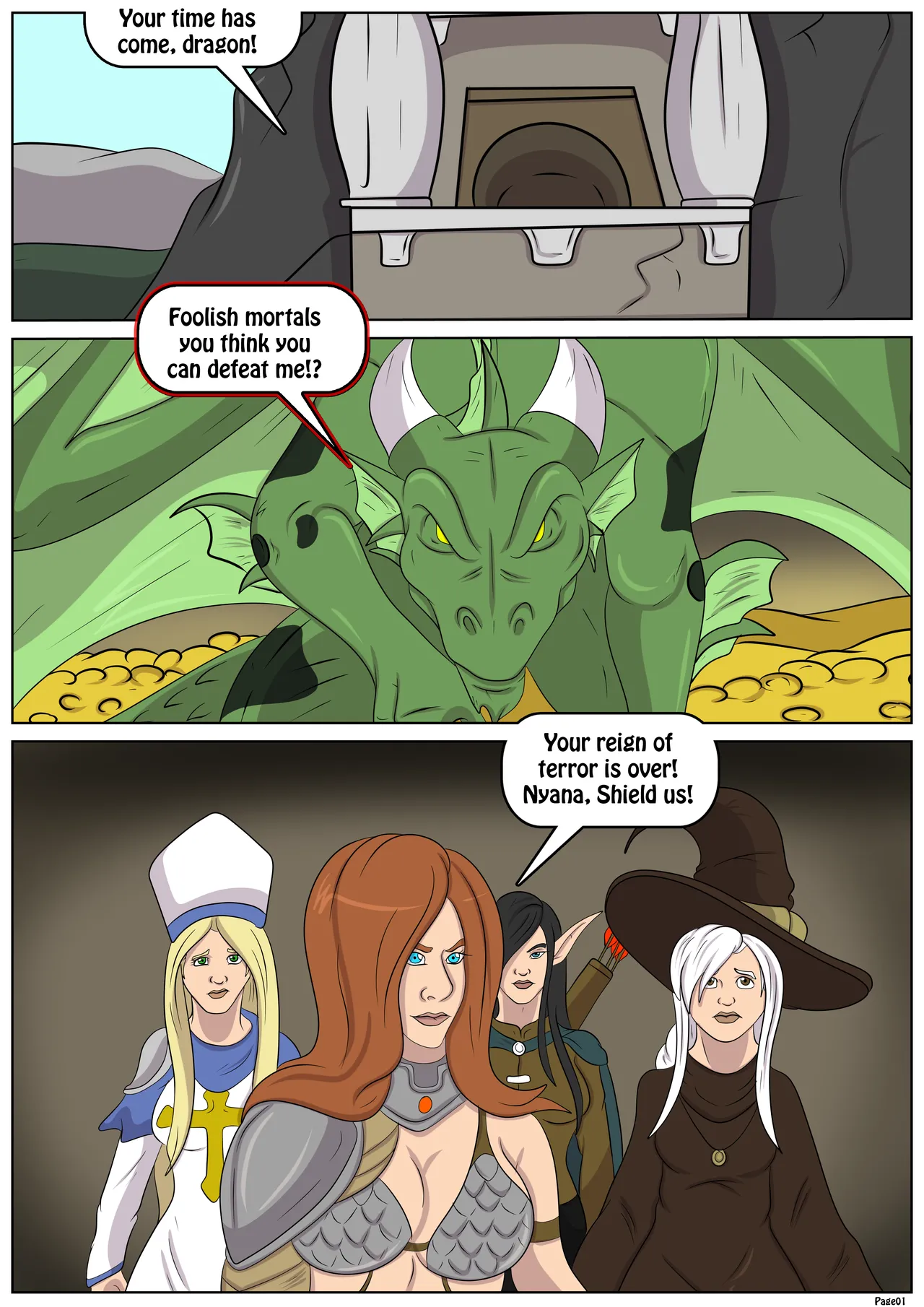 Inmortal Dragon- Rex Equinox page 1 full