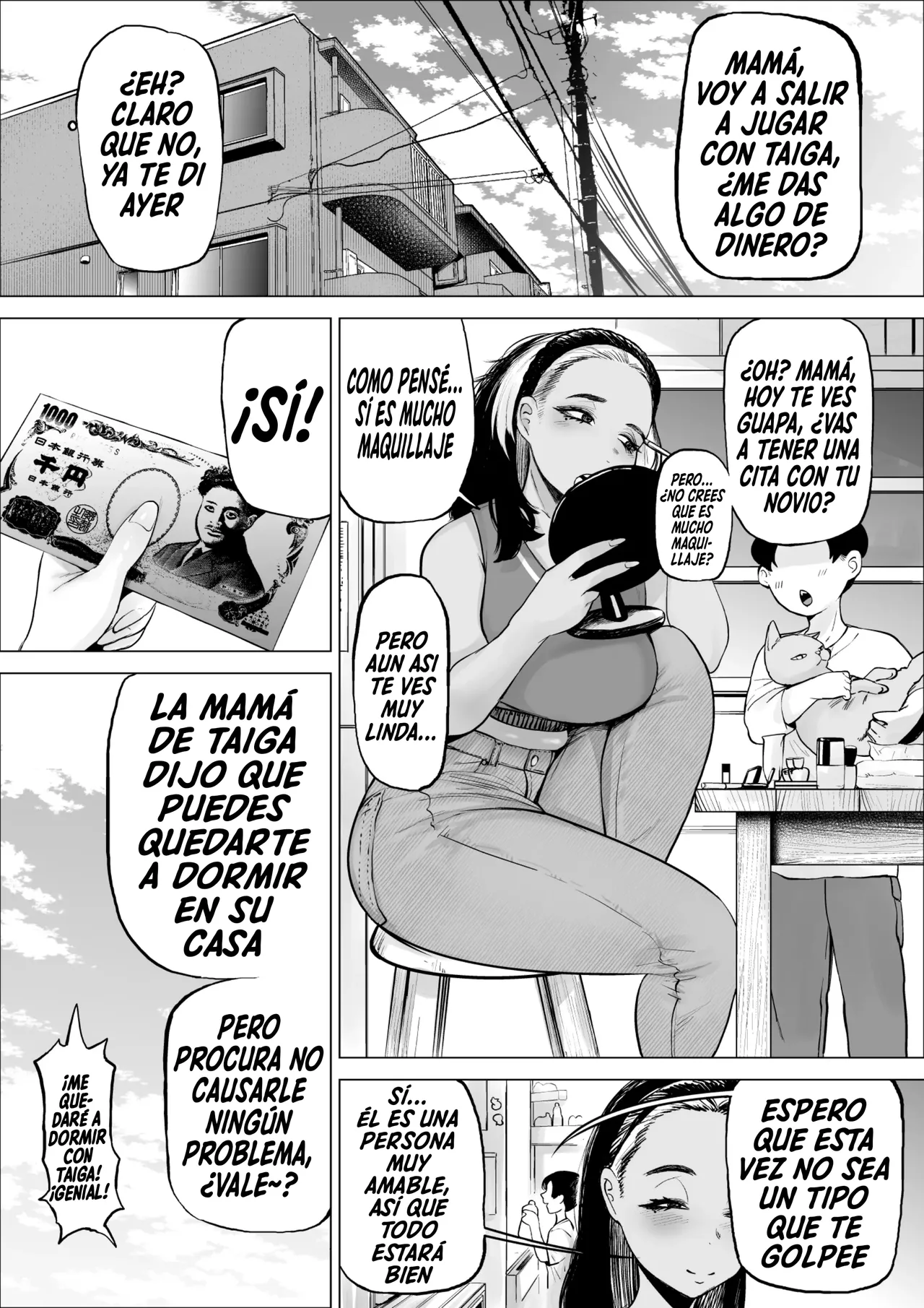 Manbiki Shounen to Part no Hitozuma 3｜El Niño Ladrón Y La Empleada Casada 3 page 4 full