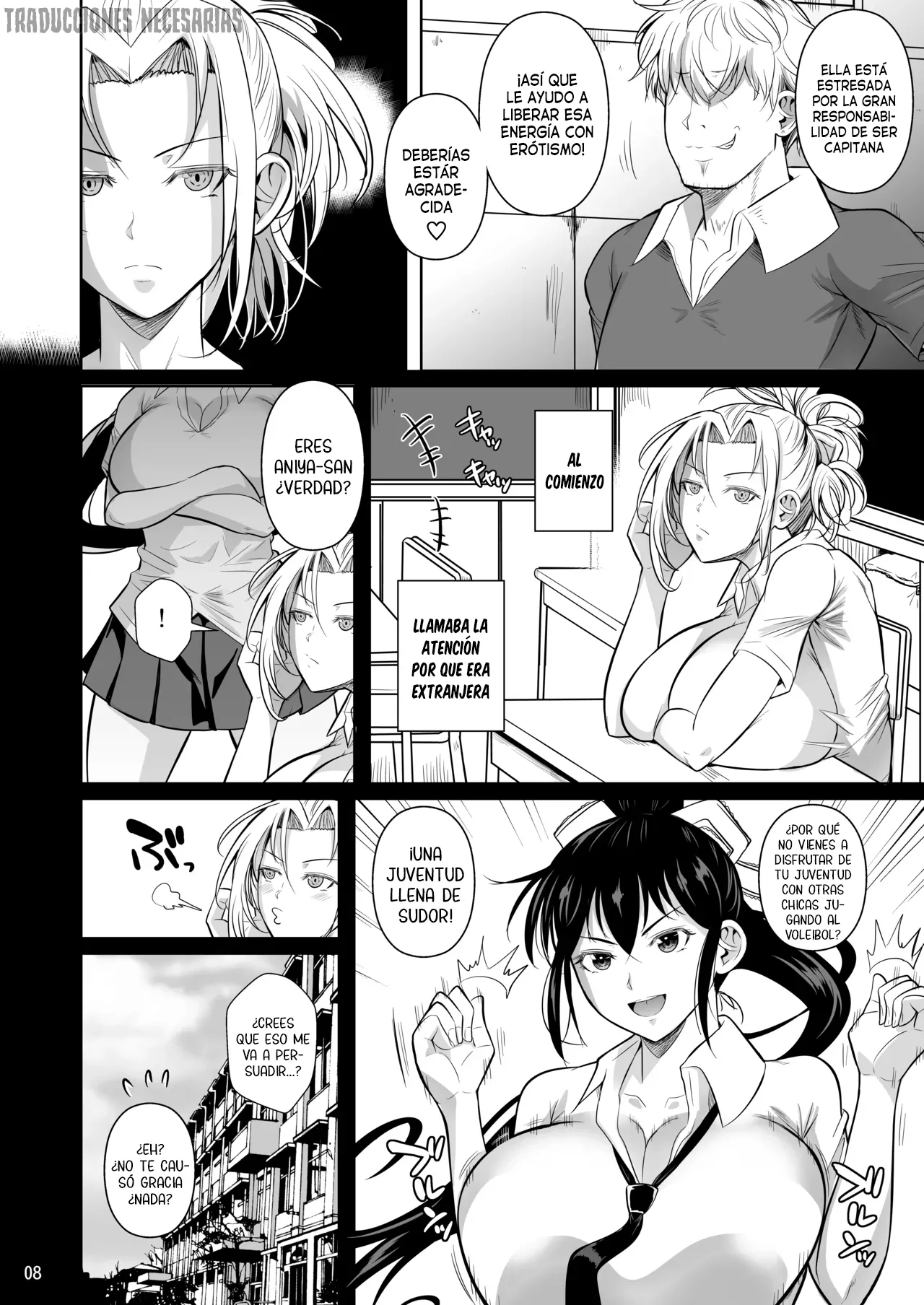 Asettarashi 2 Zettai Kanjinai Koori no Onna ~Demo Kanjiru Toki wa Russia-go ga Dechau~｜Asettarashi 2 La mujer de hielo que nunca siente nada ~pero cuando siente, se le escapa el ruso💗~ page 9 full