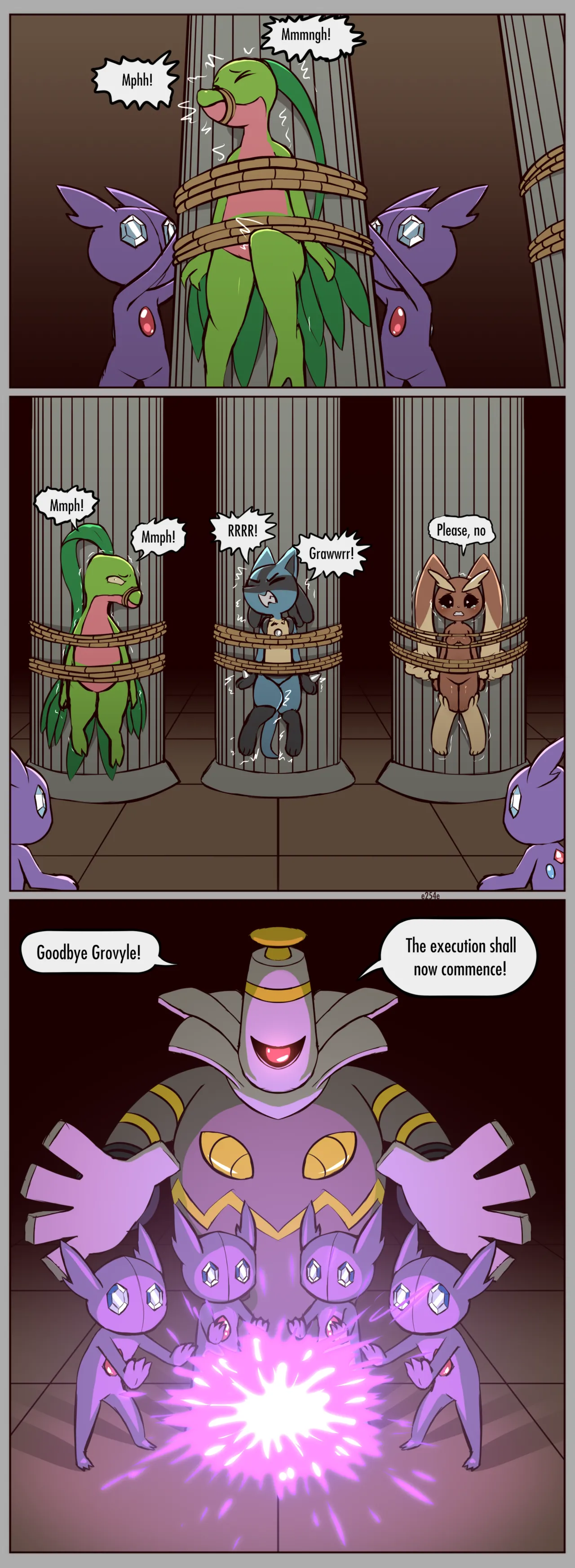 Commission: Pokemon Execution page 1 full